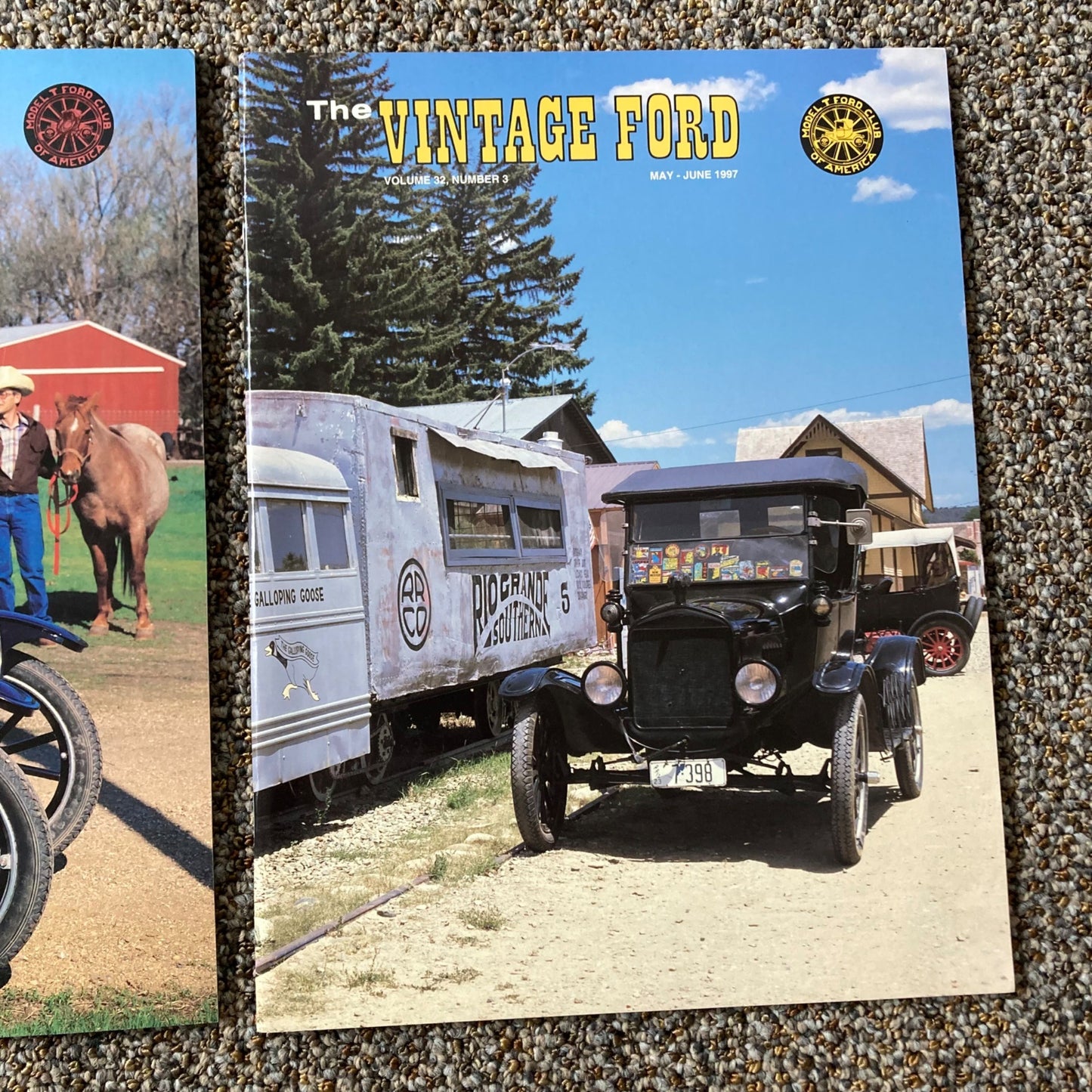Lot 6 The Vintage Ford Magazine 1997 COMPLETE SET Model T Ford Club of America