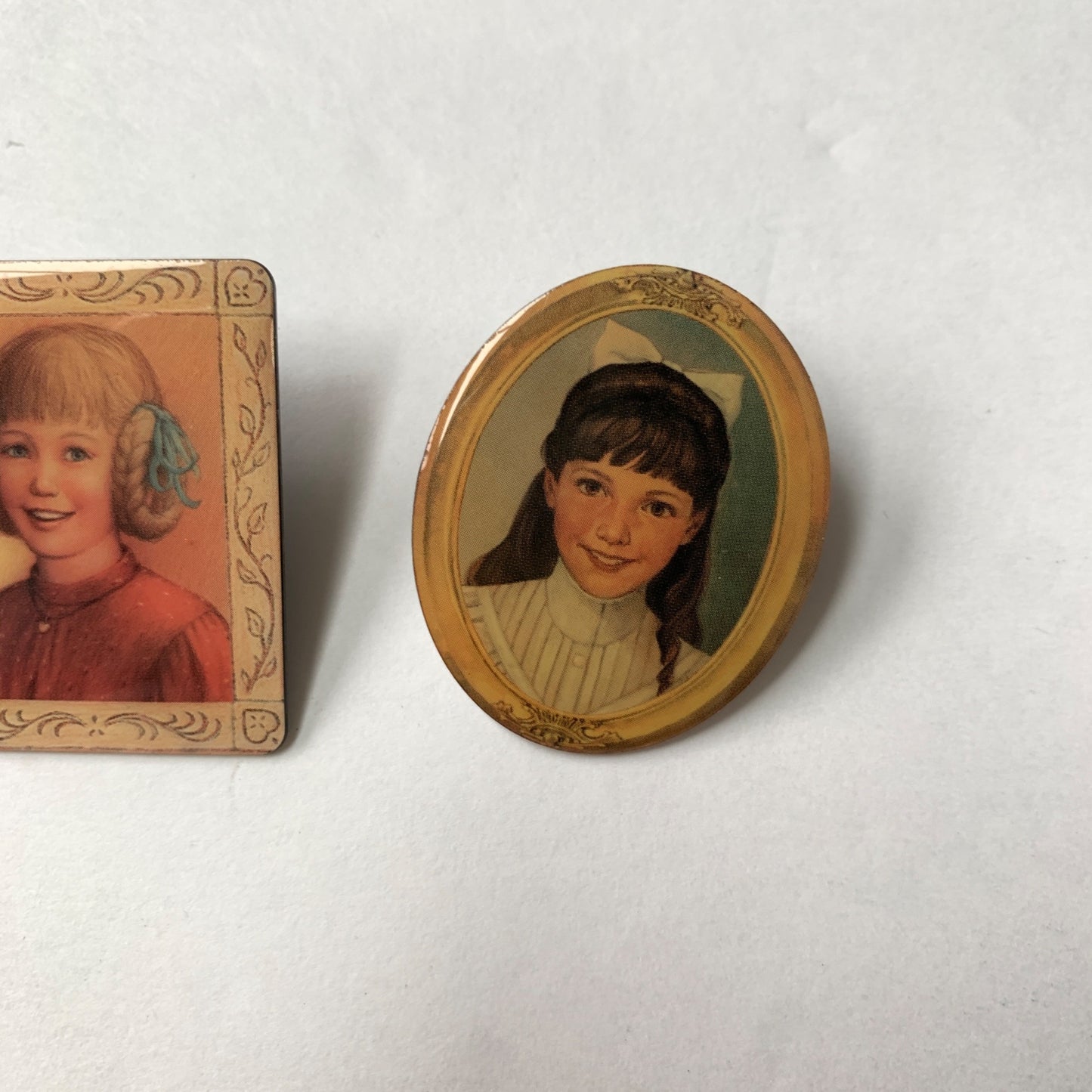 American Girl Doll Pins Brooches Set of 3 Josefina Kirsten Samantha