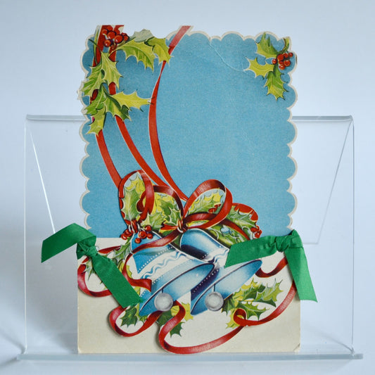 Vintage Unmarked Unknown Brand Christmas Card