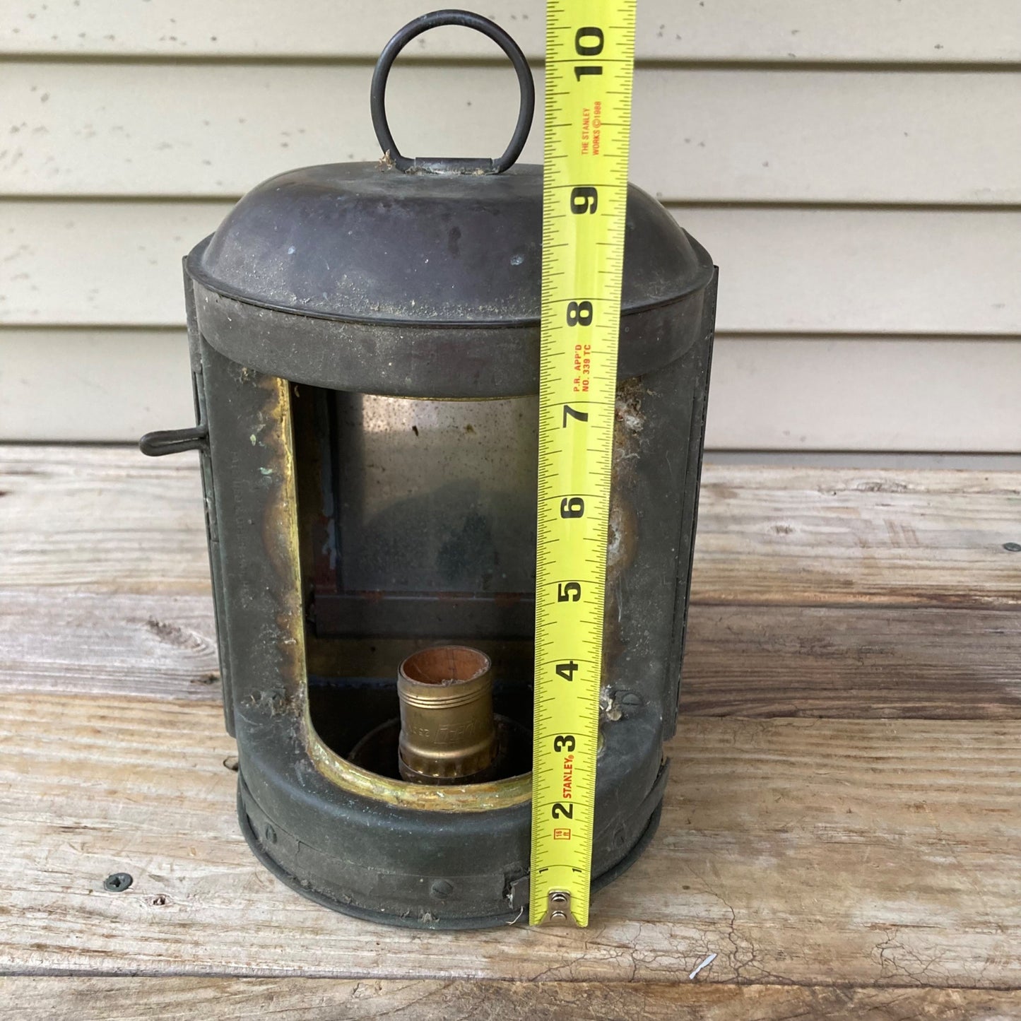 Vintage Perko Navigation Light Boat Ship Barge Bronze? Copper? Maritime