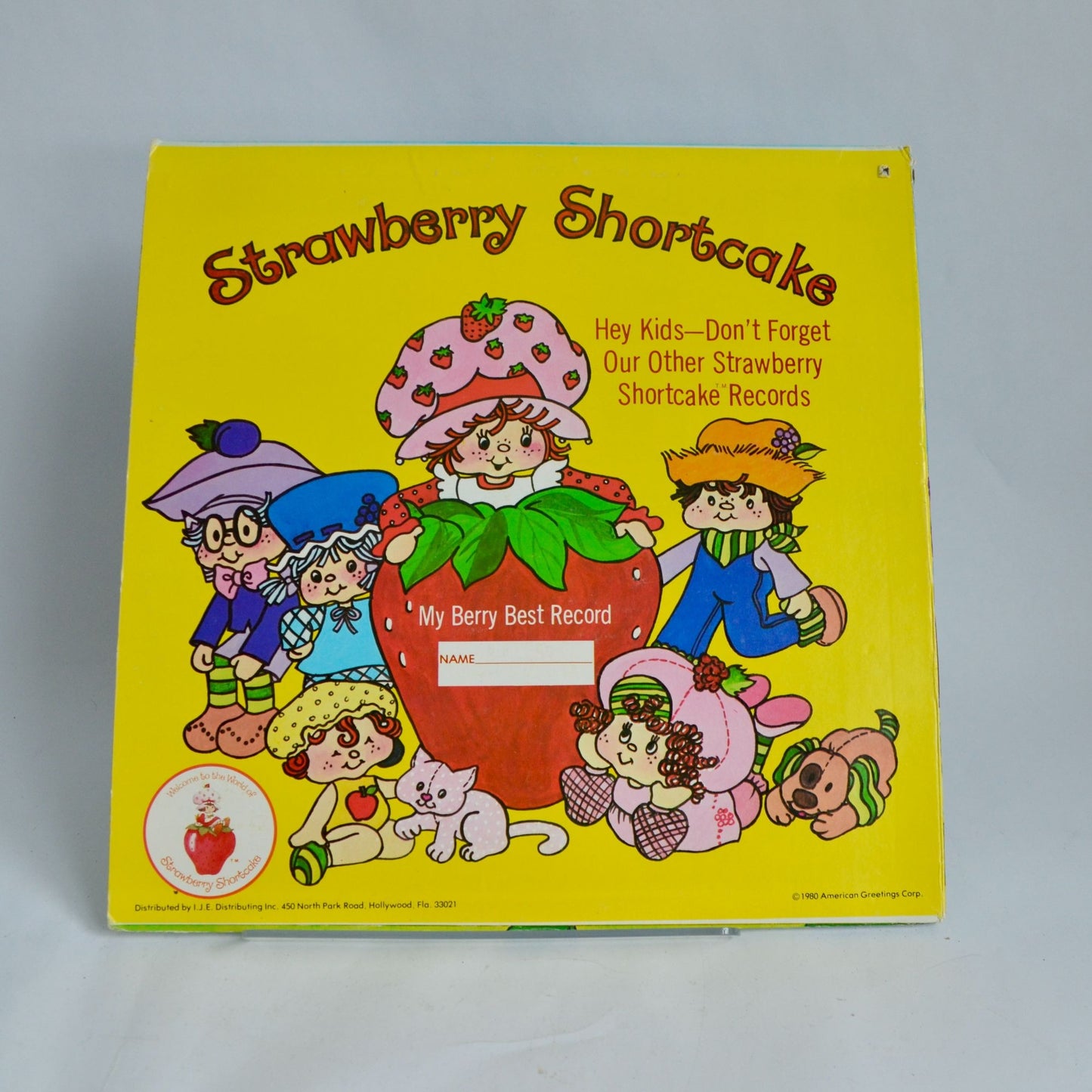 Strawberry Shortcake's Country Jamboree Vinyl Vintage 1980 KSS 085