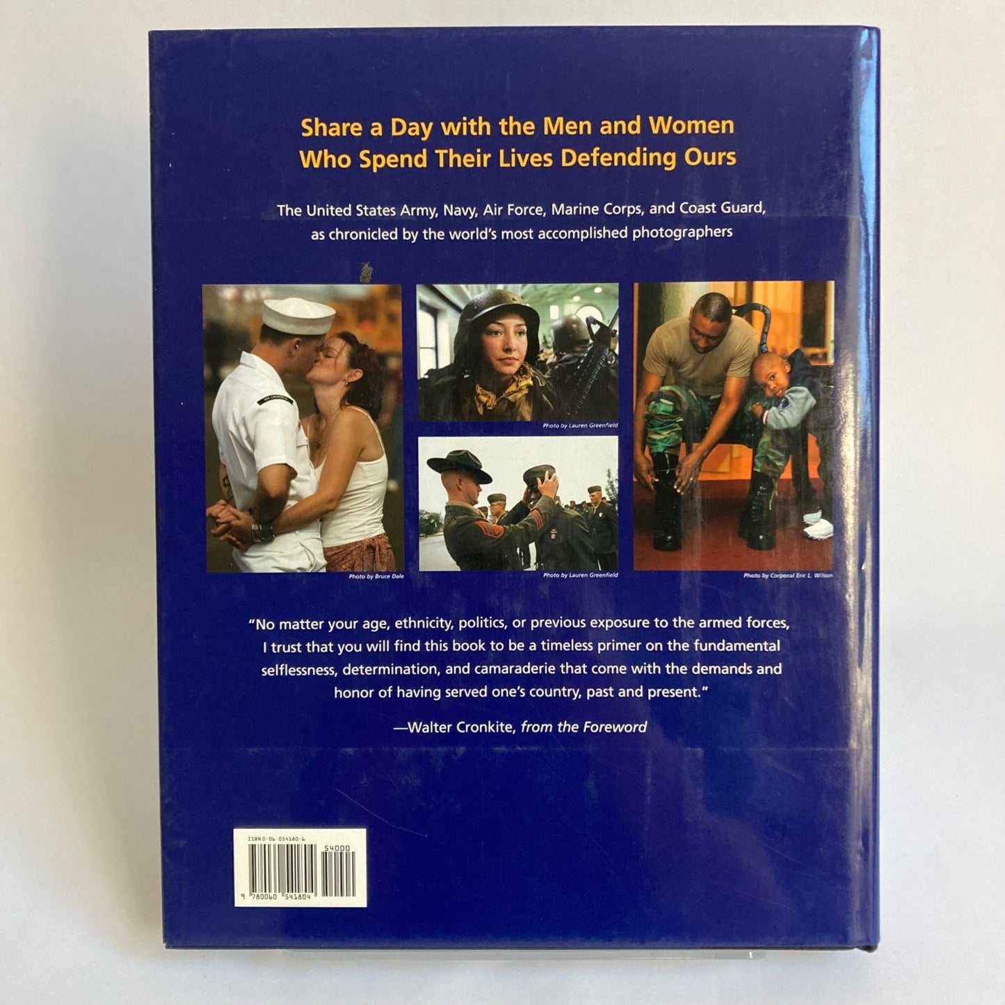 A Day in the Life of The United States Armed Forces Book 2003 Military Hardcover