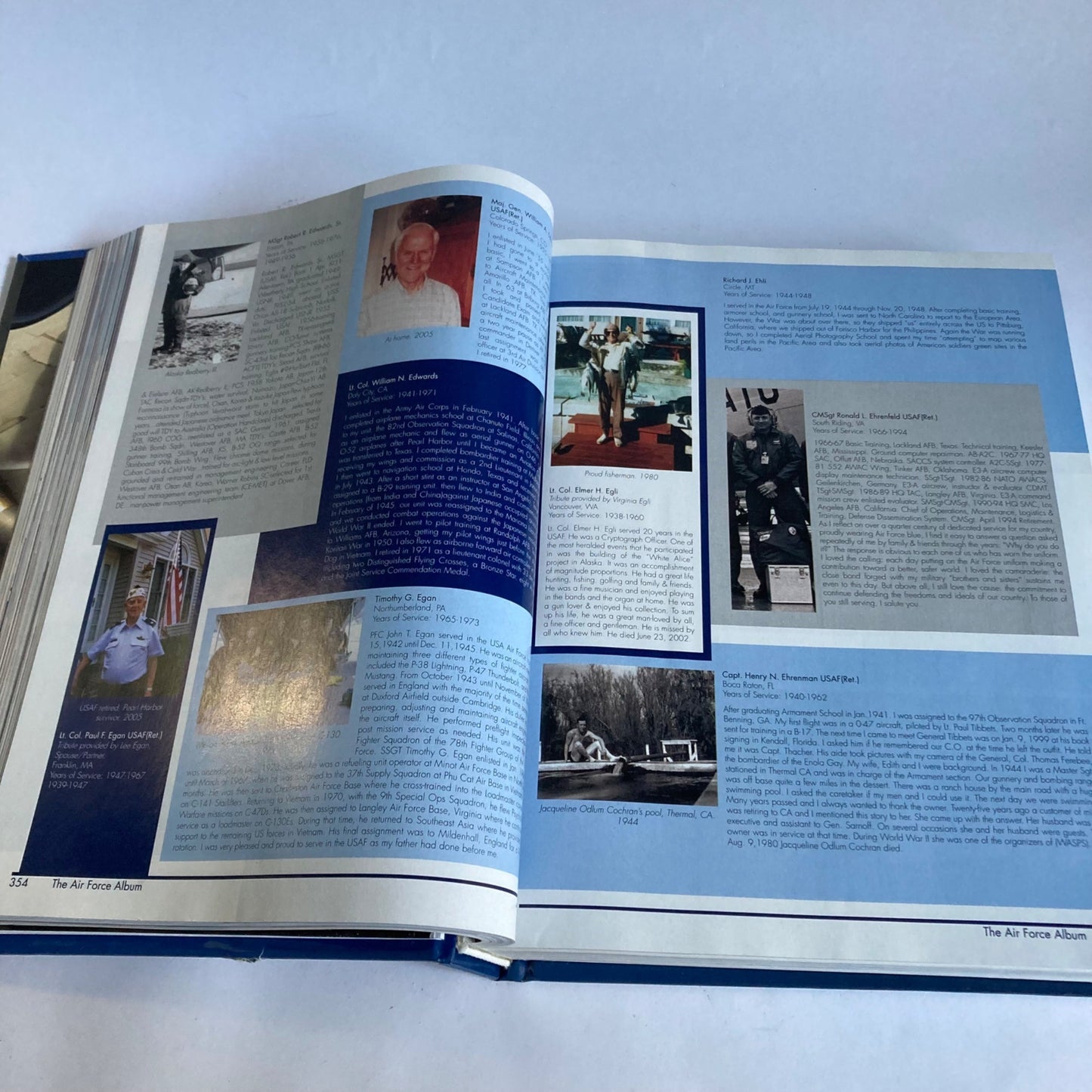 The Air Force Album We Who Served Hardcover Book USAF Military