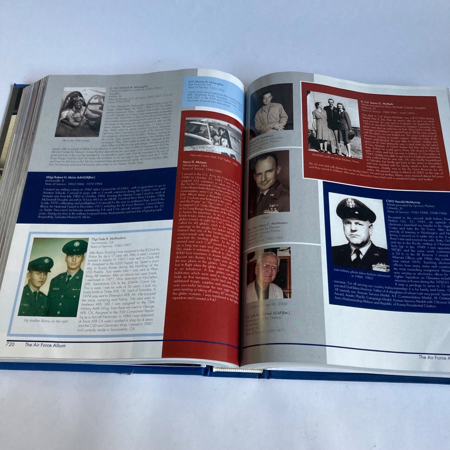 The Air Force Album We Who Served Hardcover Book USAF Military