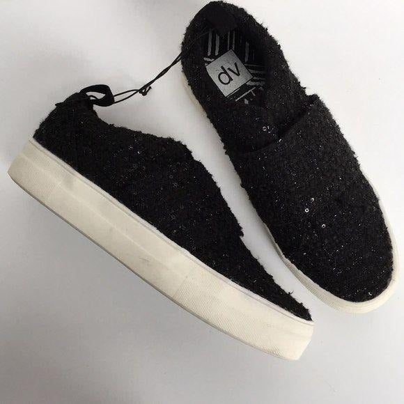 New dv Lamra Slip On Embellished Boucle Sneakers