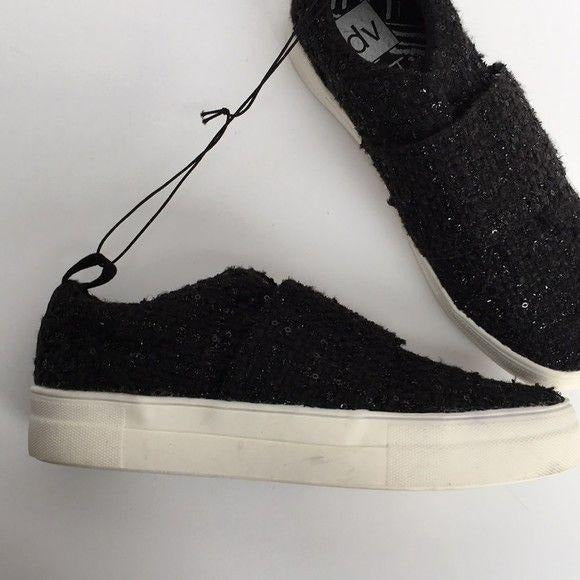 New dv Lamra Slip On Embellished Boucle Sneakers