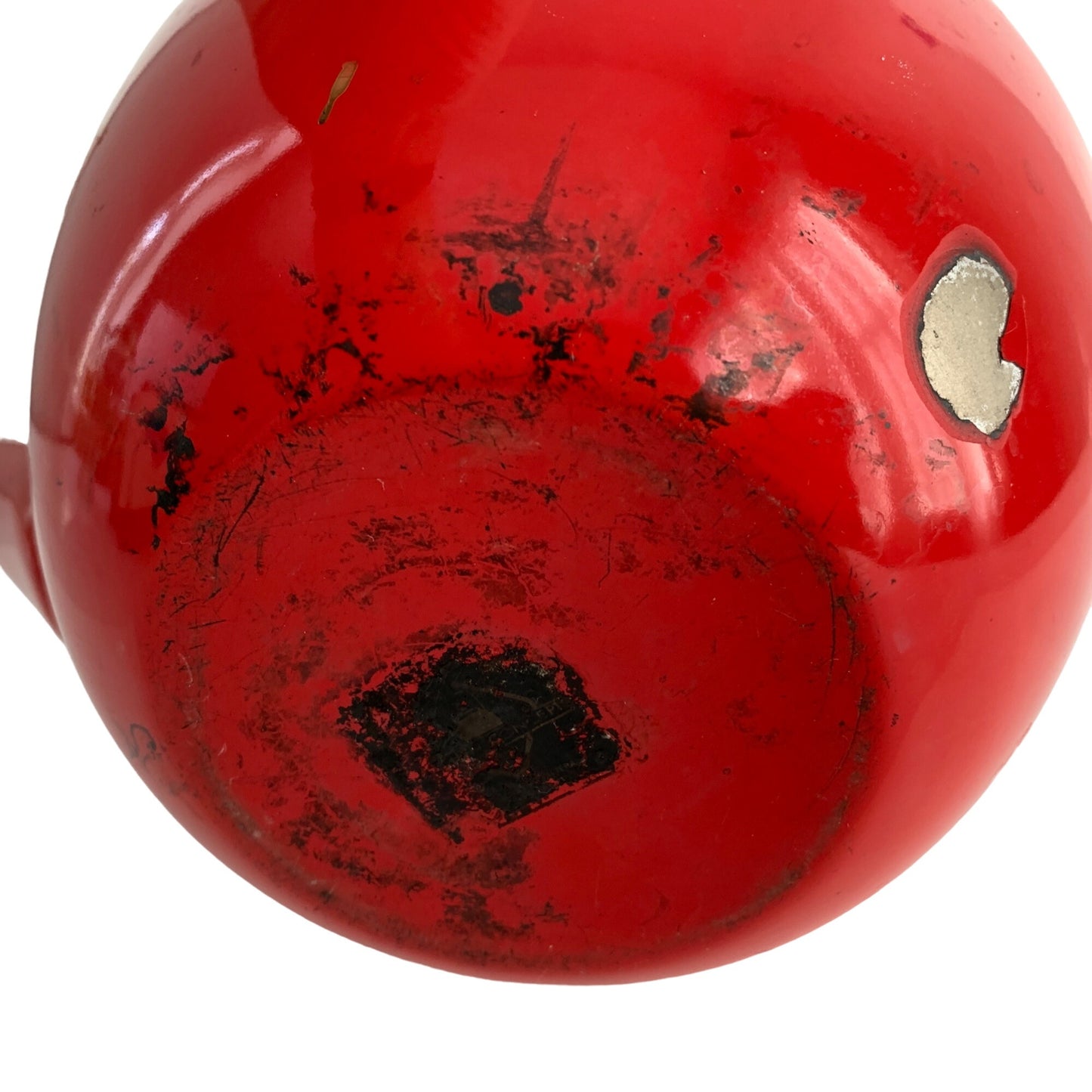 Kitchen Concepts Vintage Red Enamel Apple Tea Kettle