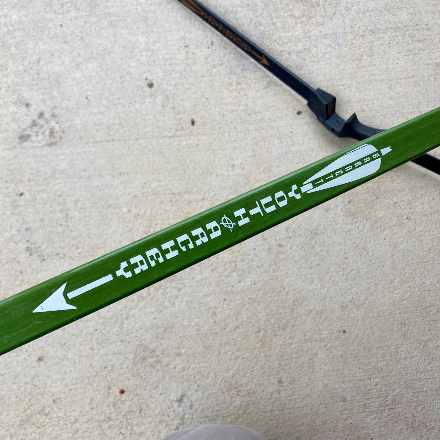 Lot 2 Barnett Youth Archery Bows Fiberglass Black Green 48"