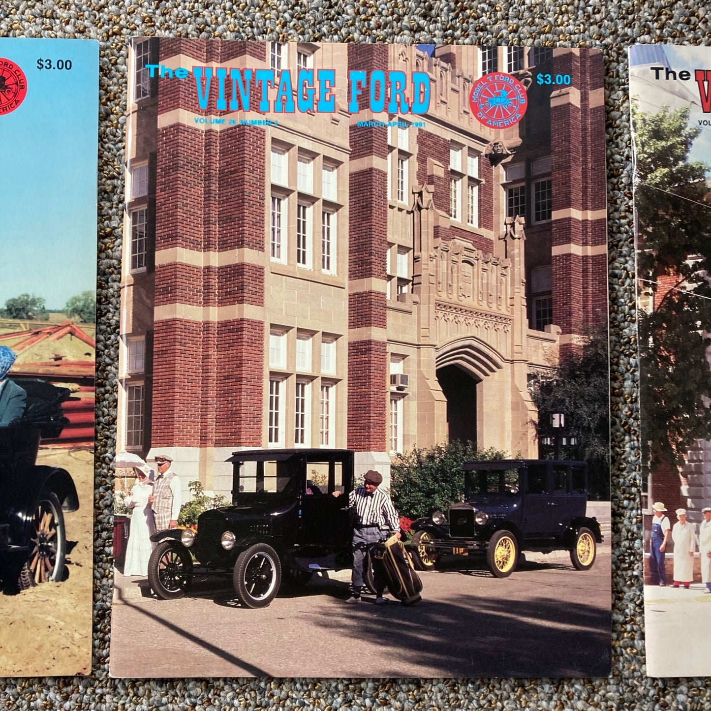 Lot 6 The Vintage Ford Magazine 1991 COMPLETE SET! Model T Ford Club of America