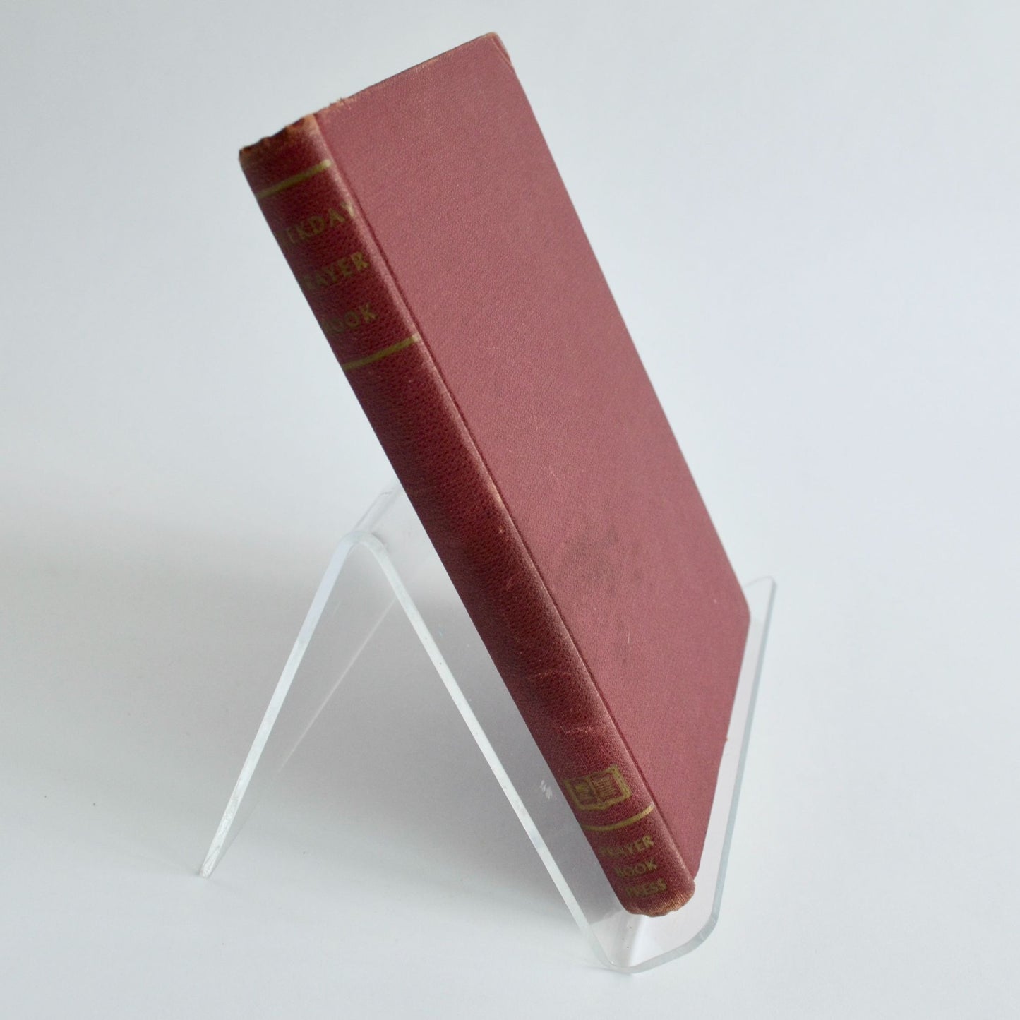 1956 Weekday Prayer Book Rabbi Morris Silverman Hardcover Vintage