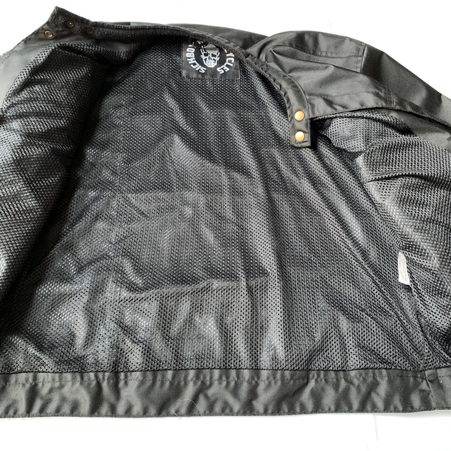 Sick Boy Motorcycles Short Sleeve Black Riding Jacket Shirt