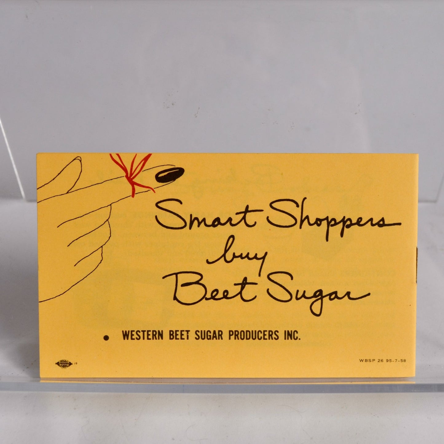 VTG 1956 THE WAY OF ALL COOKIES WESTERN BEET SUGAR PRODUCERS RECIPE BOOKLET MPLS