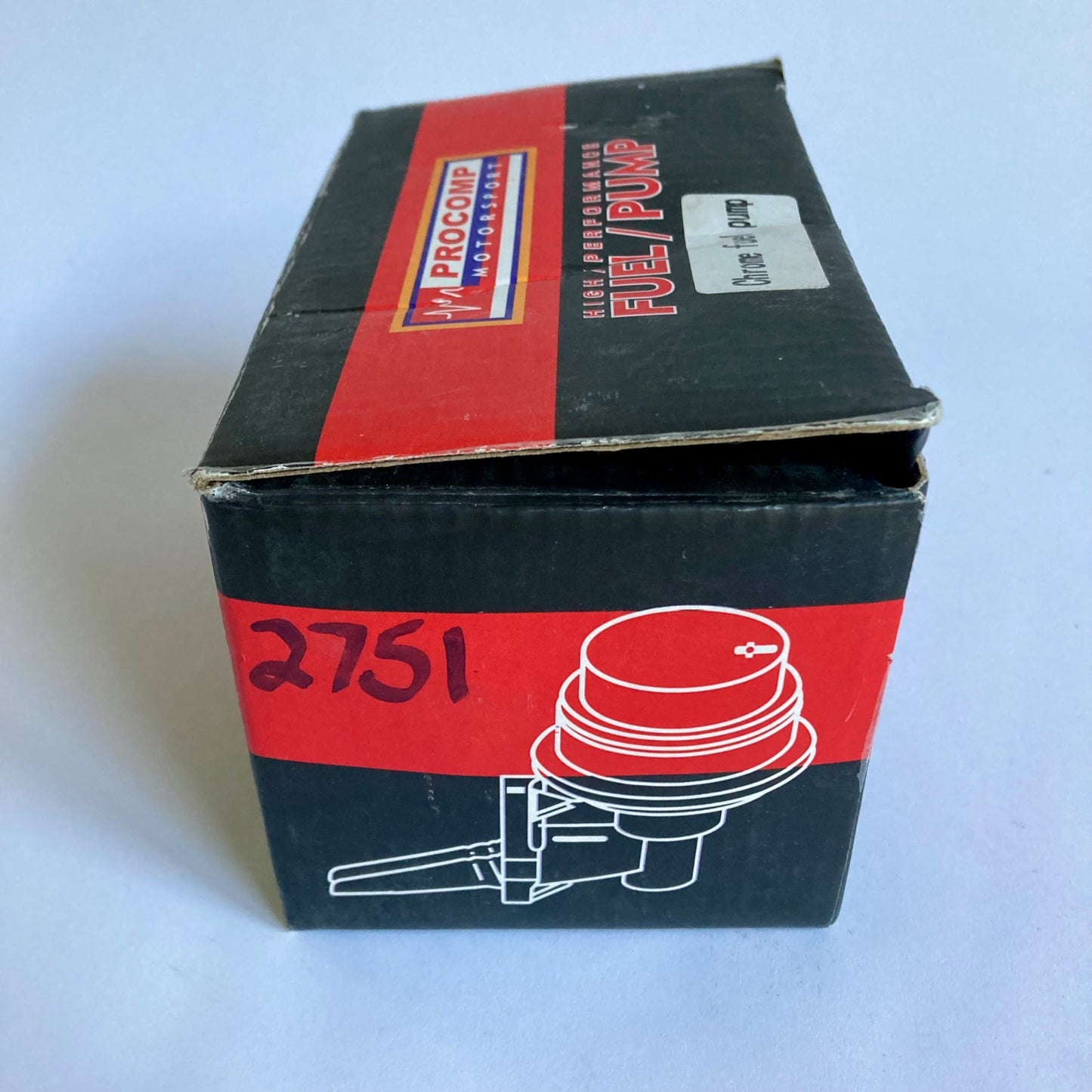 ProComp Motorsports High Performance Fuel Pump Chrome NEW