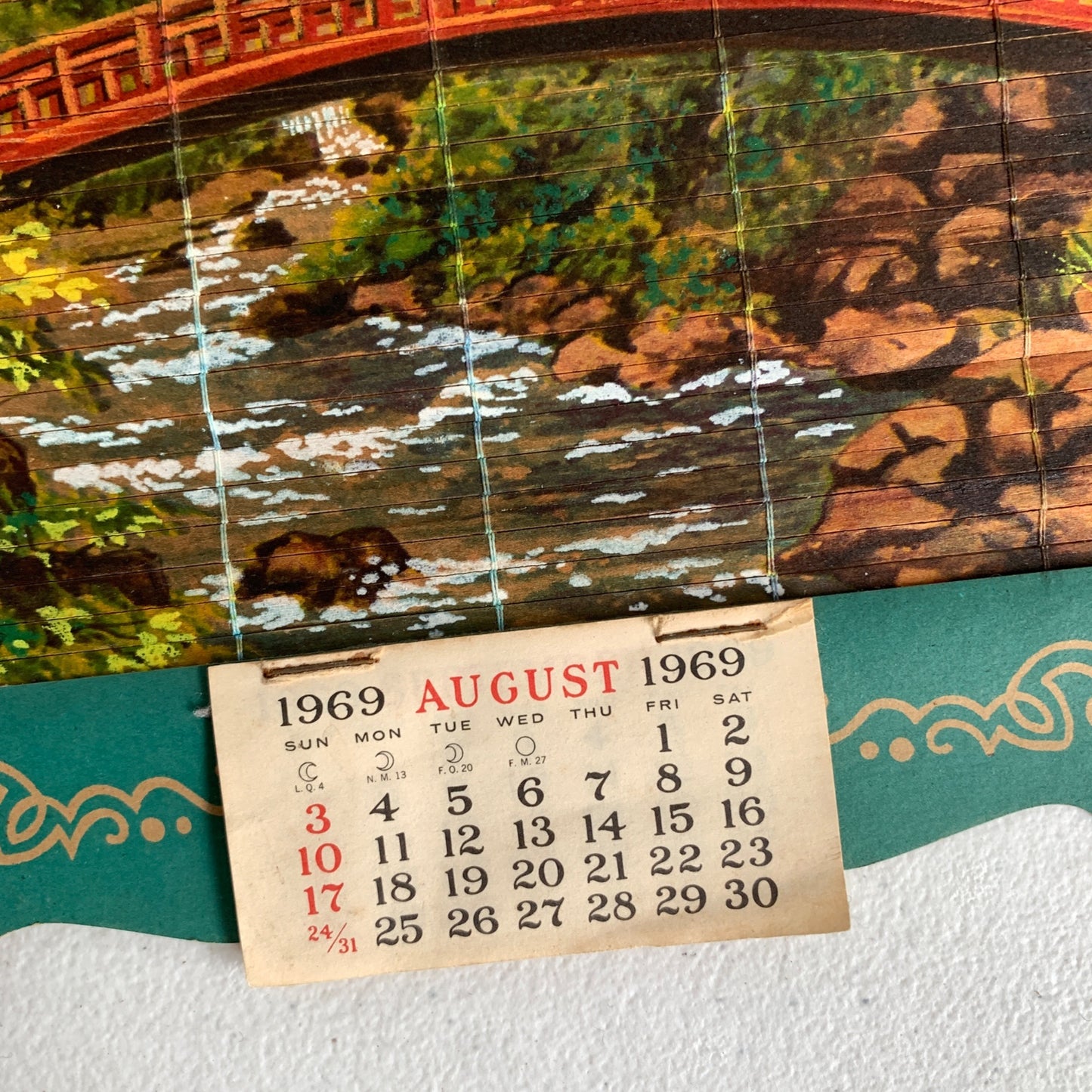 1969 C-A-P Cooperative Oil Association Calendar