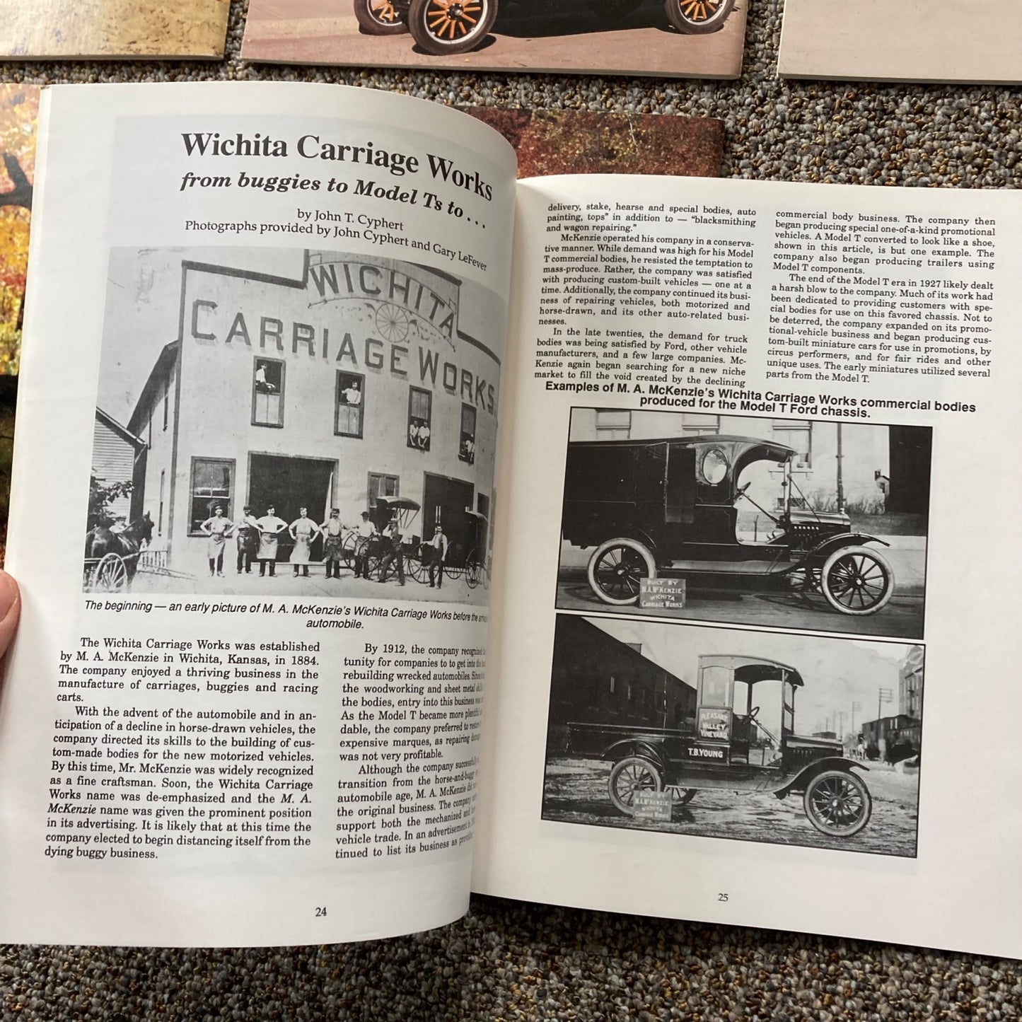 Lot 6 The Vintage Ford Magazine 1991 COMPLETE SET! Model T Ford Club of America