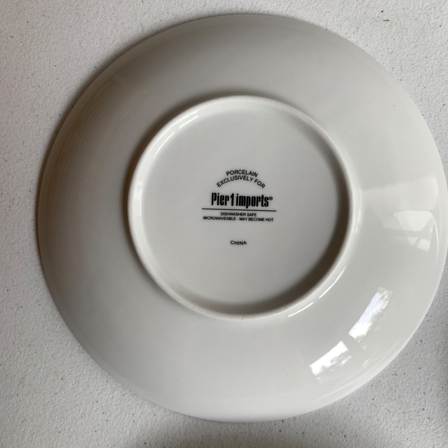 Pier 1 Imports Floral Salad Luncheon Plates