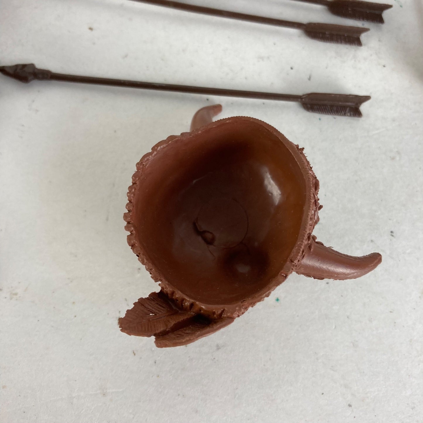 Lot Vintage Toy Indian Accessories Aztec Mayan Plastic Spears Masks Shield Etc.