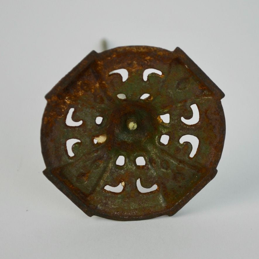 Vintage Metal Receipt Spike Rusty Weathered