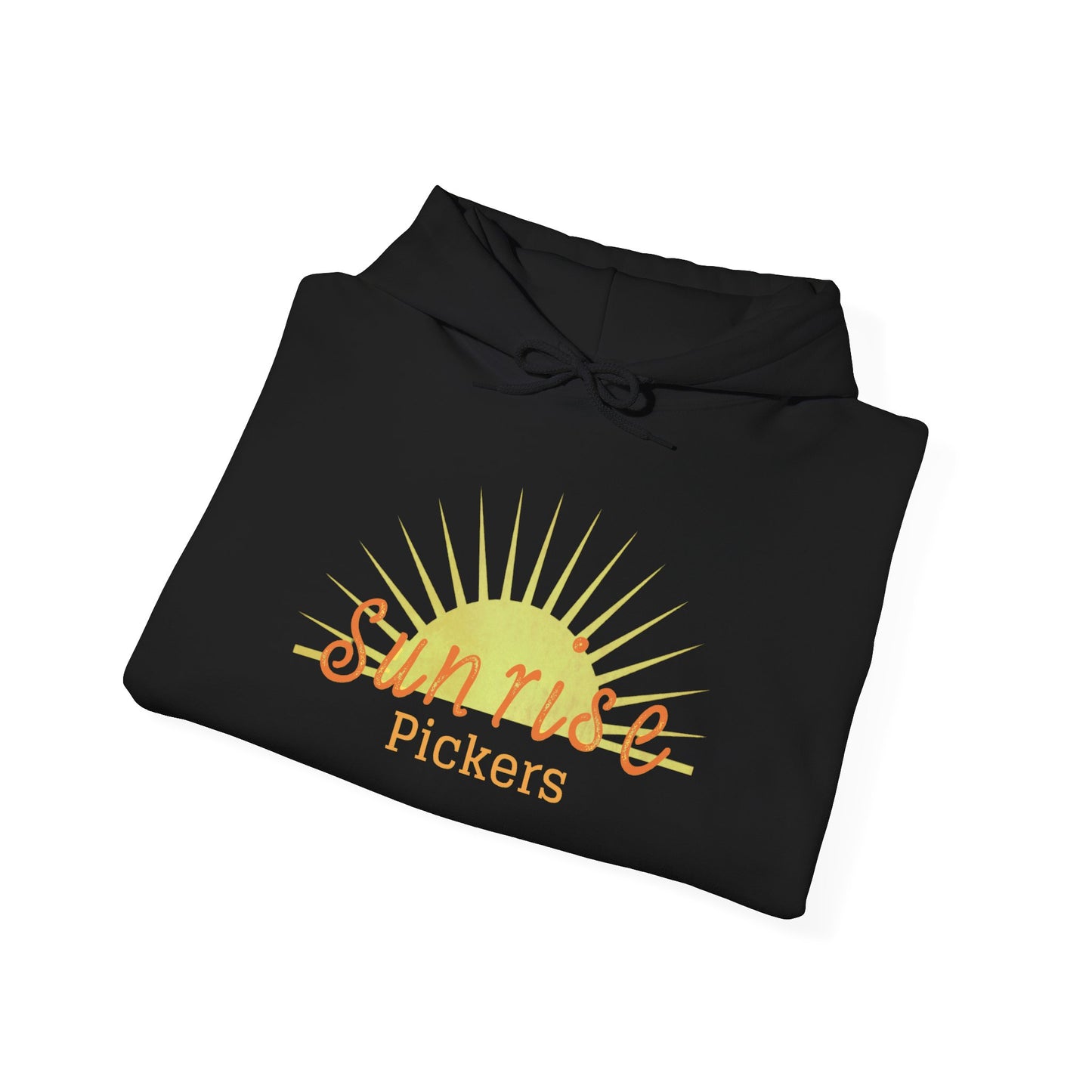 Sunrise Pickers Vintage Unisex Hooded Sweatshirt