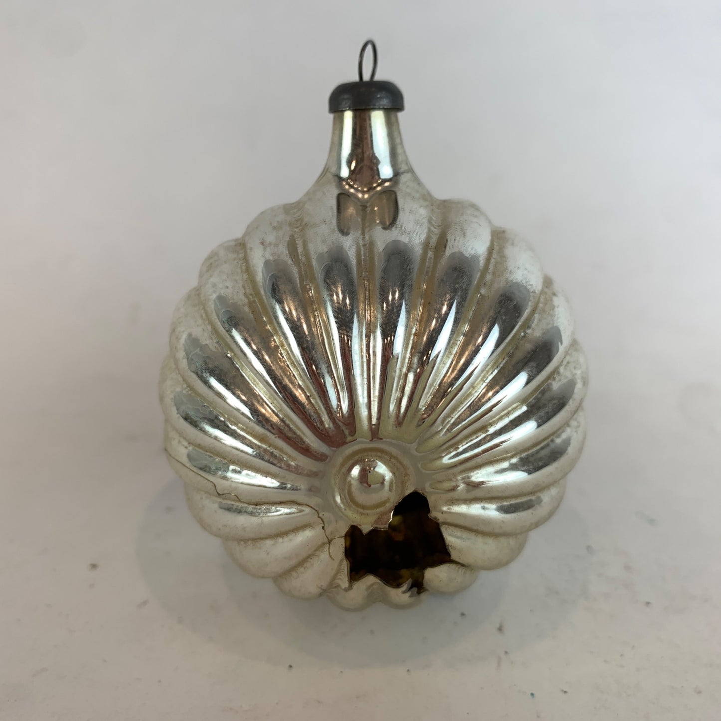Vintage Glass Diorama MADE IN ITALY Mica Alpine House AS IS