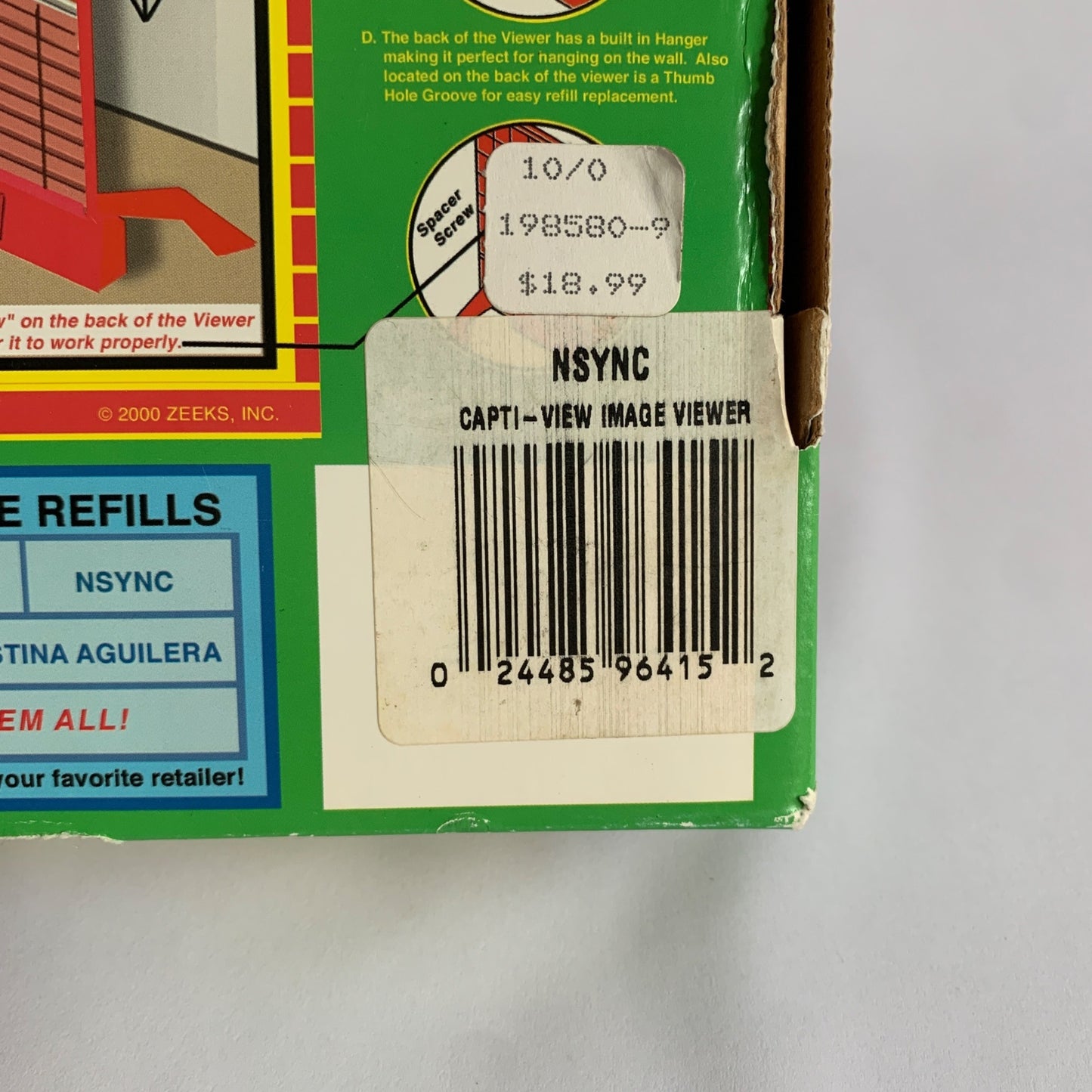 Capti-View NSync No Strings Attached 3D Toy Image New