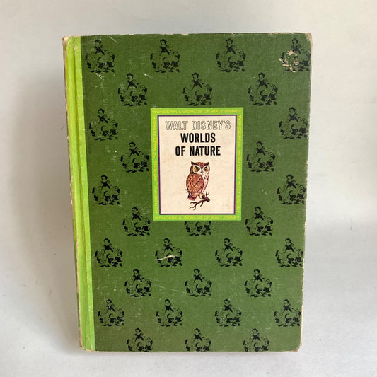 Walt Disney's Worlds of Nature Hardcover Book 1965