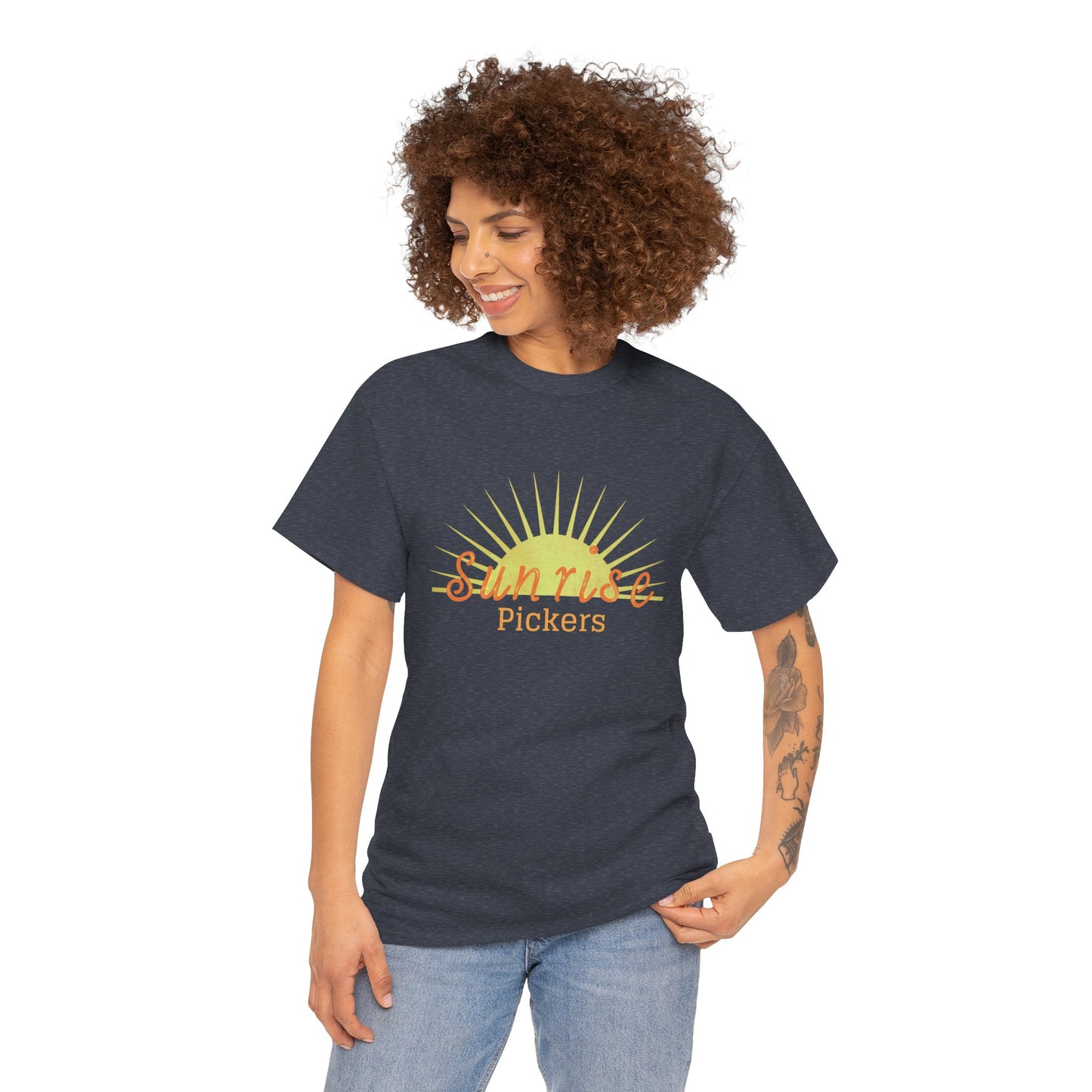 Sunrise Pickers Vintage Unisex Heavy Cotton Tee