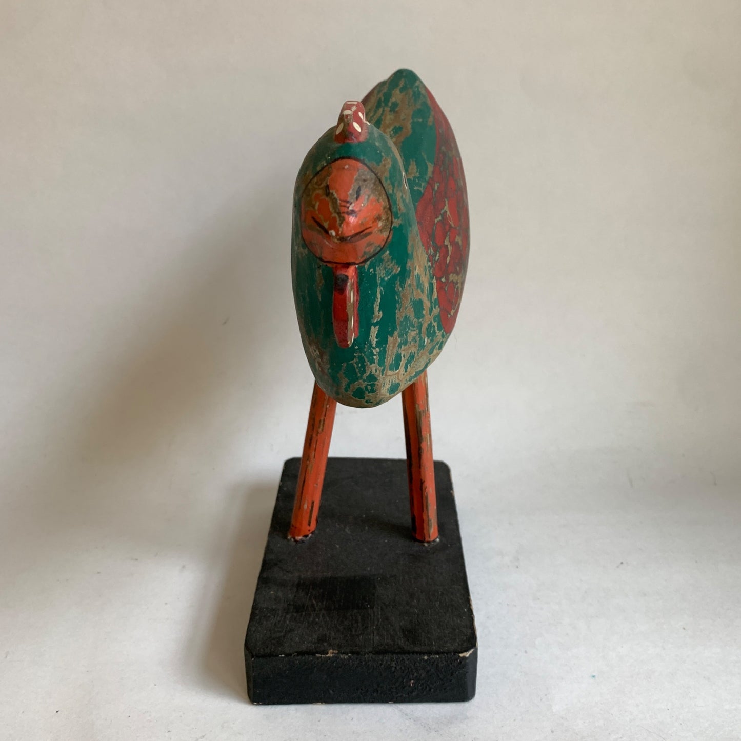 Primitive Decor Painted Chicken