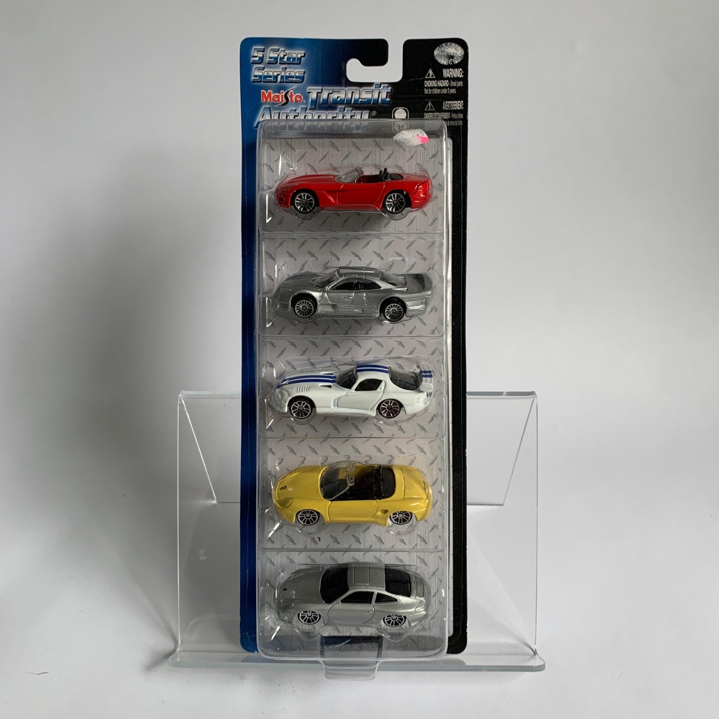 Maisto Transit Authority 5 Star Series Die Cast Cars New NOS 2005