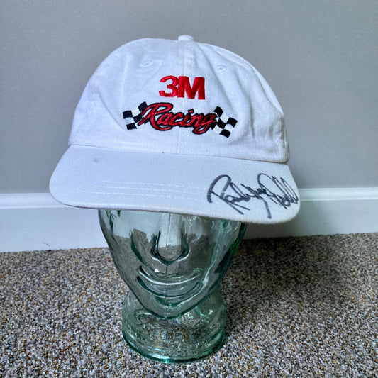 Vintage 3M Racing NASCAR Driver Autographed Hat Signed Cap
