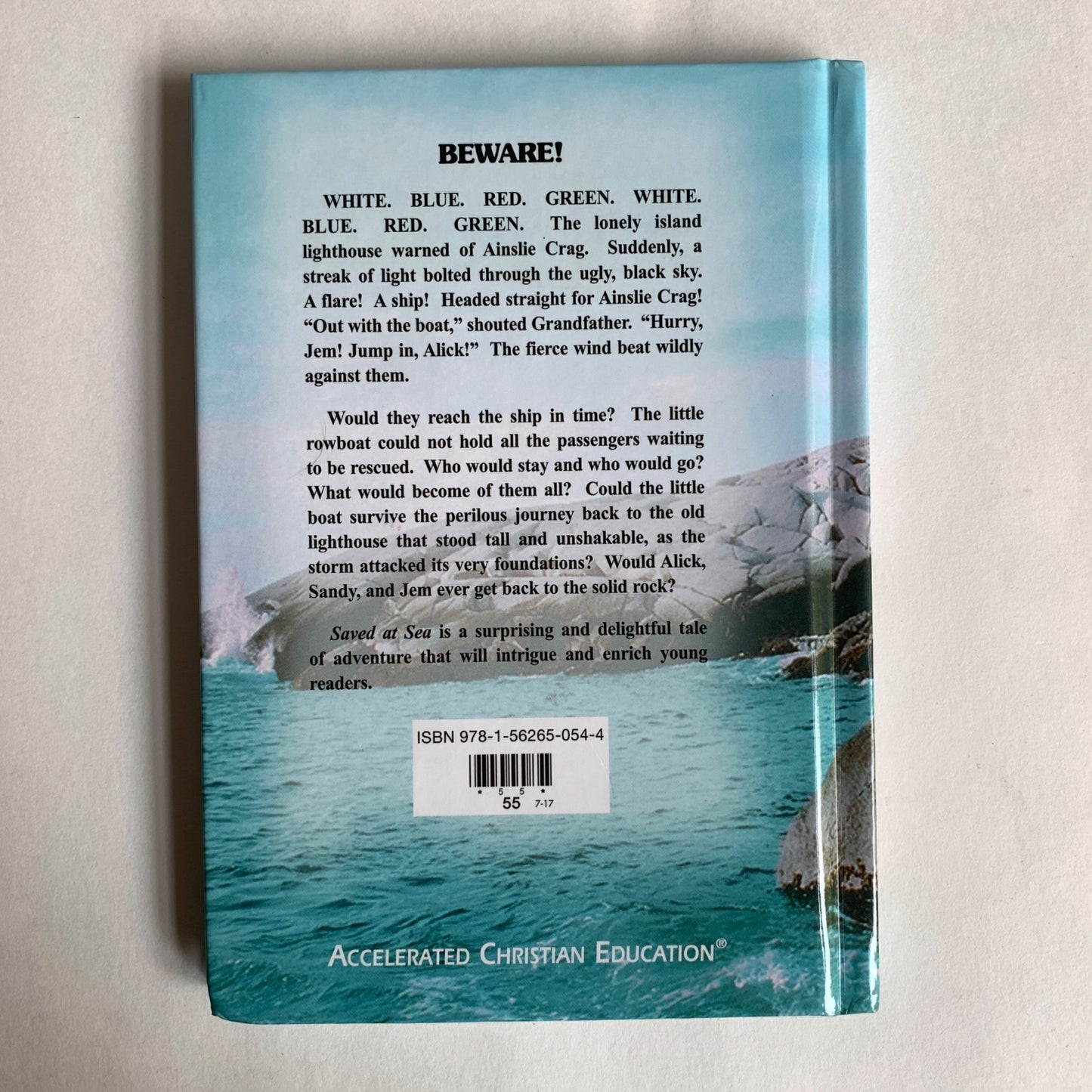 Saved at Sea O. F. Walton Hardcover Book