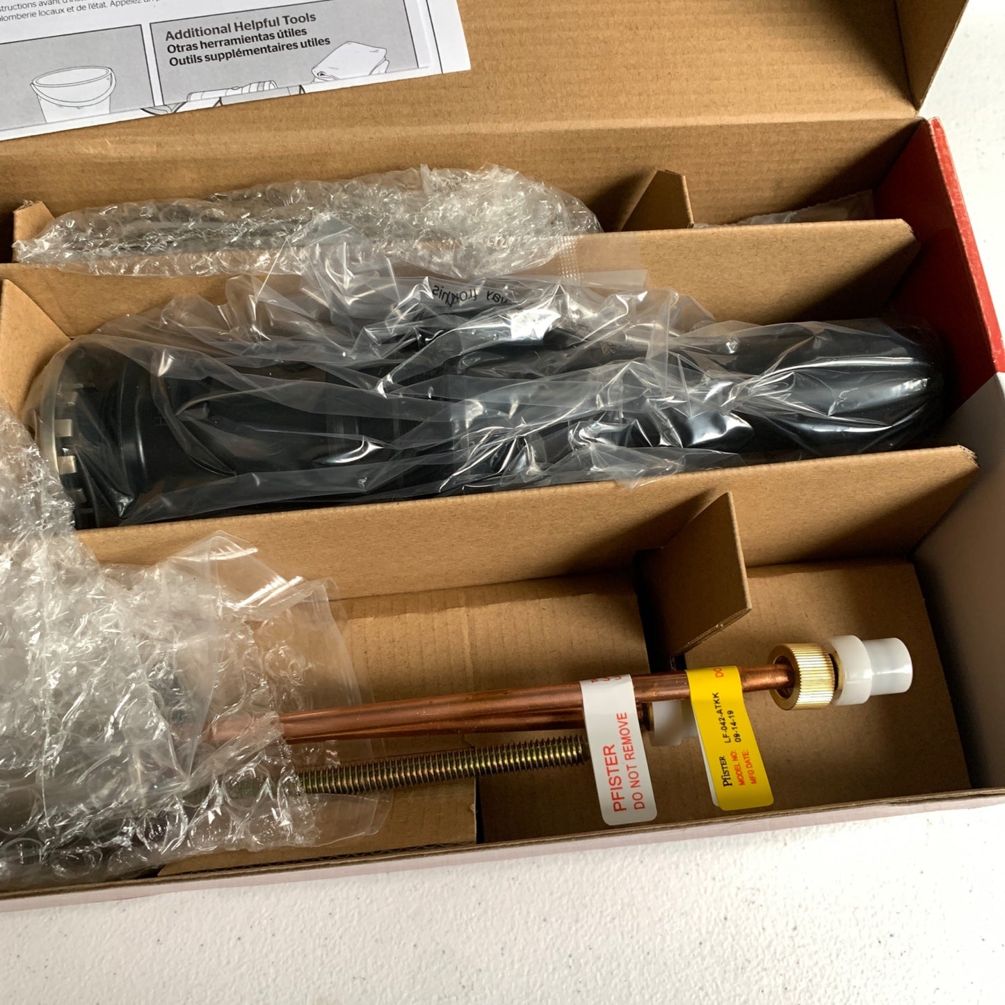 Pfister Aliante LF-042-ATKK Single Control Lavatory Faucet New in Box Brushed Nickel