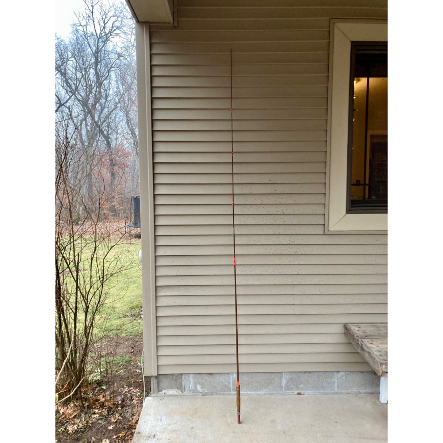 Vintage 8' 6" Sport King M/146 Fiberglass Fly Fishing Rod 2-piece