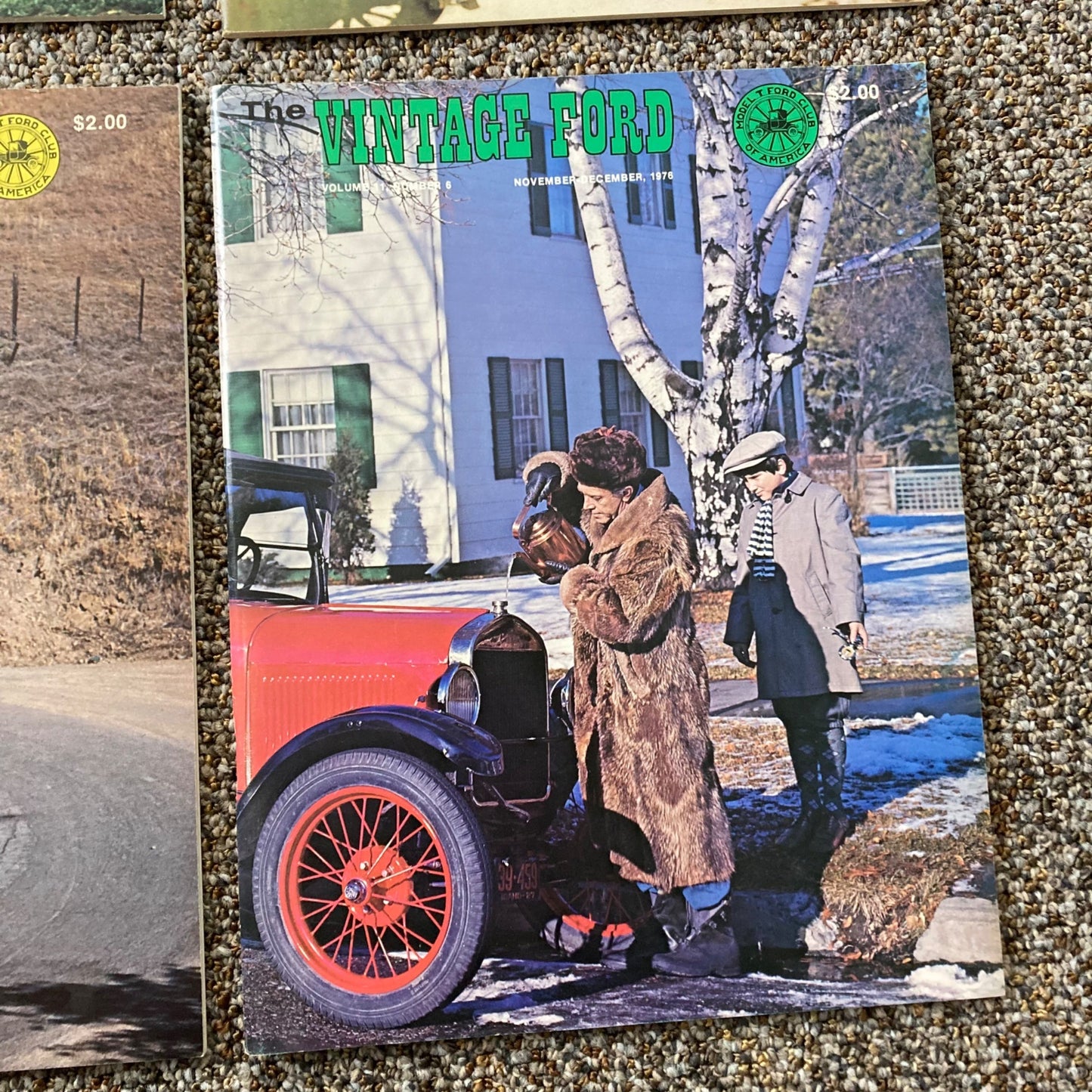 Lot 6 The Vintage Ford Magazine 1975-1976 Model T Ford Club of America