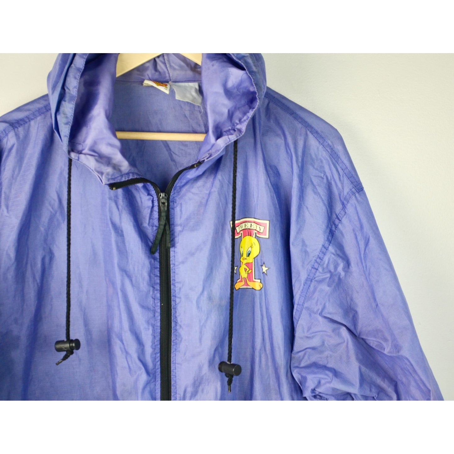Warner Brothers Looney Tuned Tweety Windbreaker Vintage