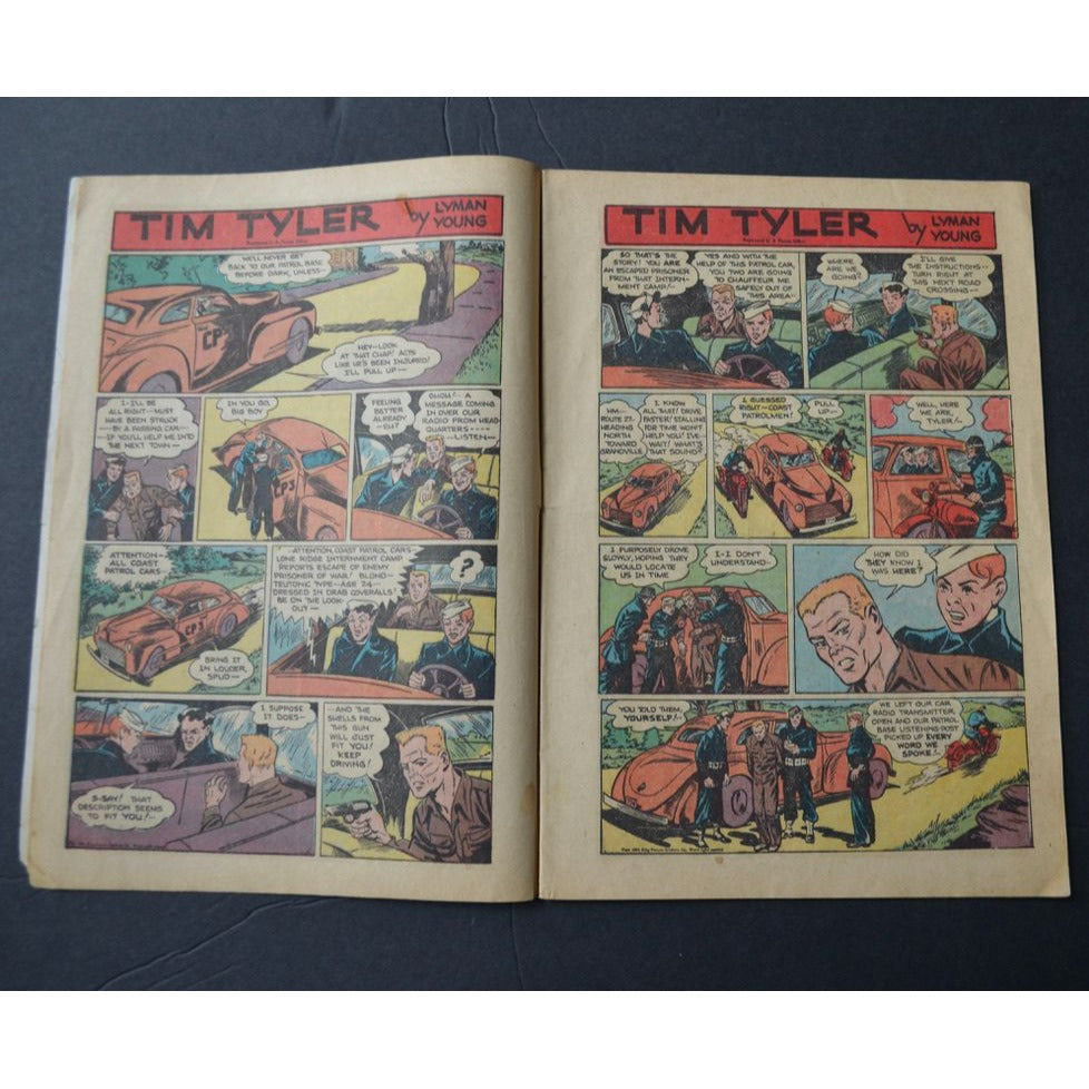 Ace Comics October 1945 #103 Vintage Roller Skate Derby King Features