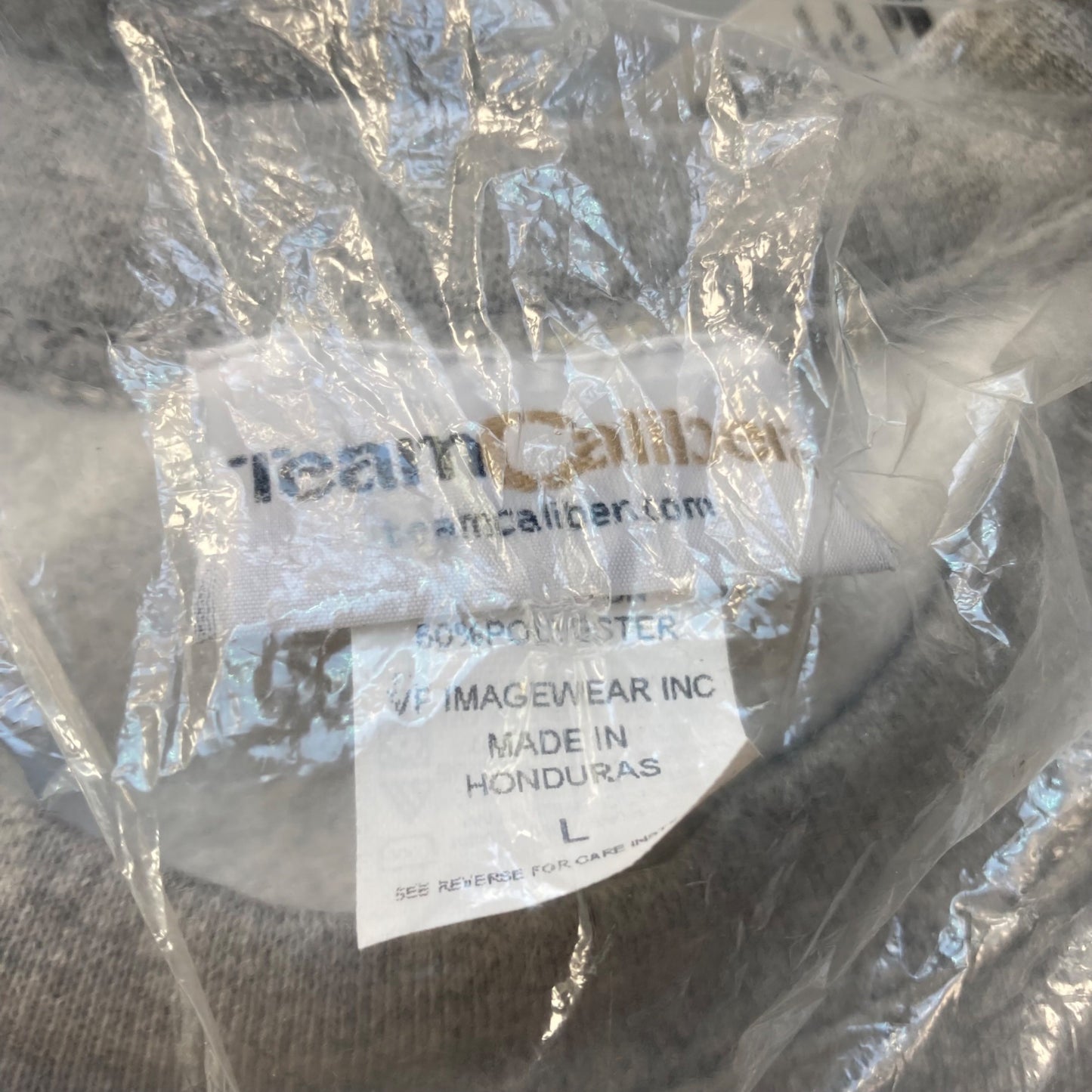 Kurt Busch #97 NASCAR Sweatshirt Gray Team Caliber Size L Crewneck NOS