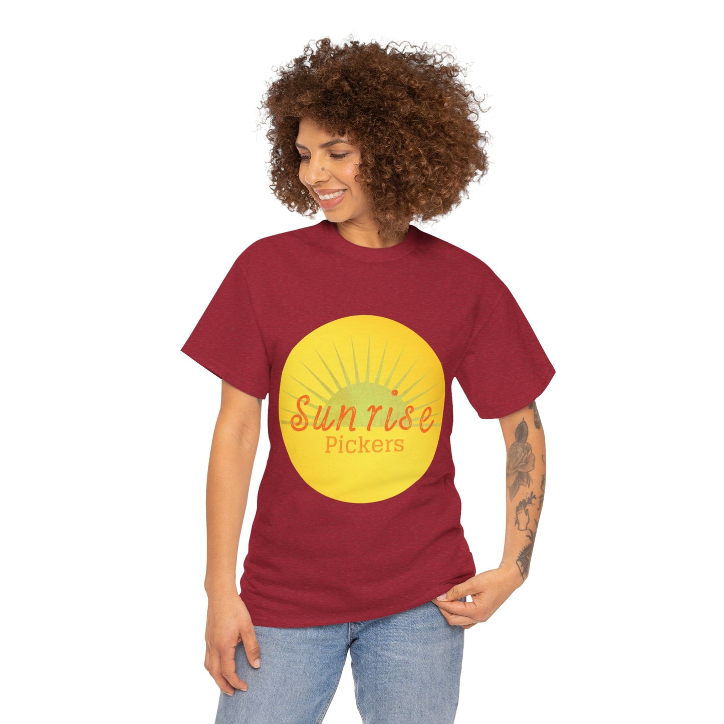 Sunrise Pickers Unisex Heavy Cotton Tee