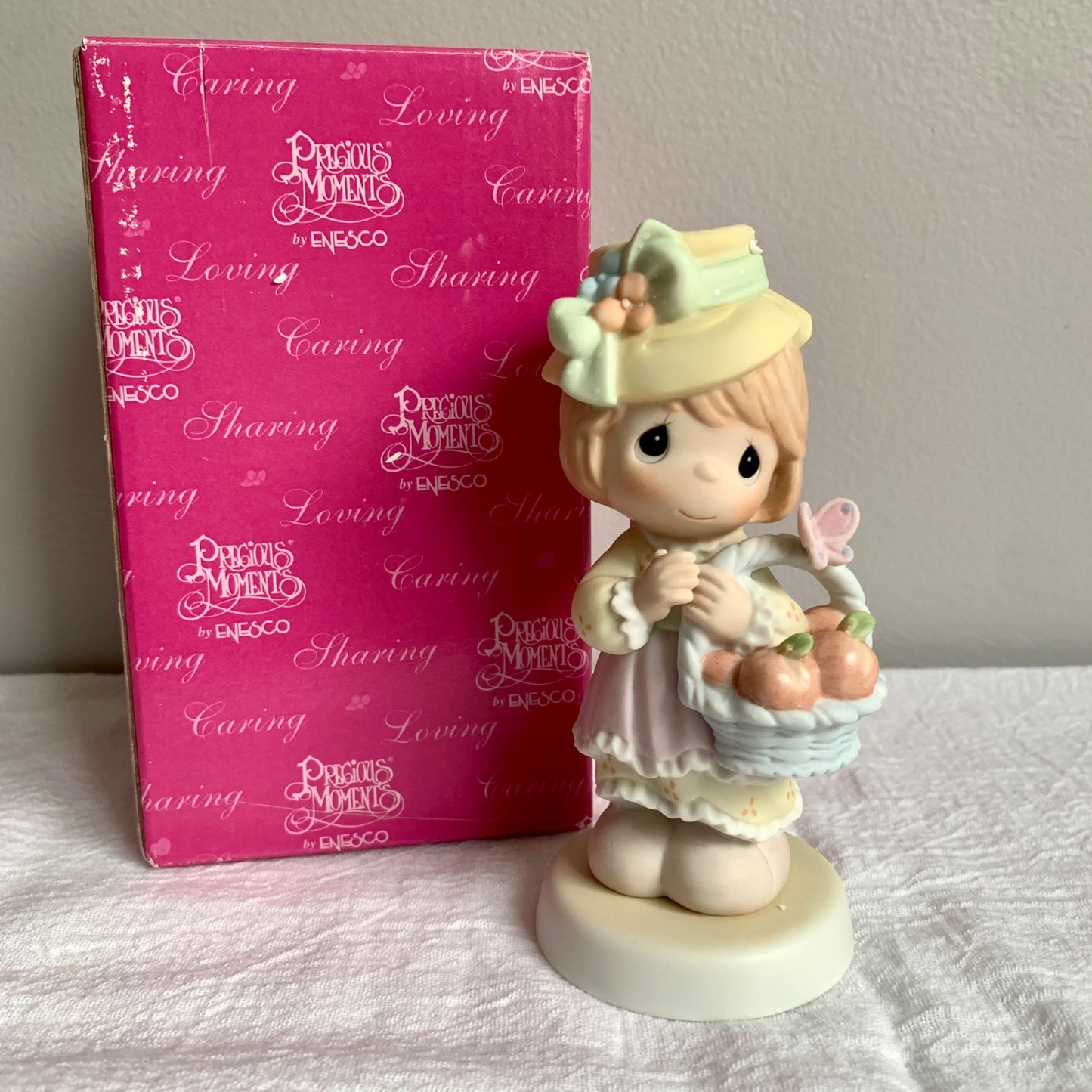 Precious Moments 115918 You're Just Peachy Fruitful Delights Series Figurine
