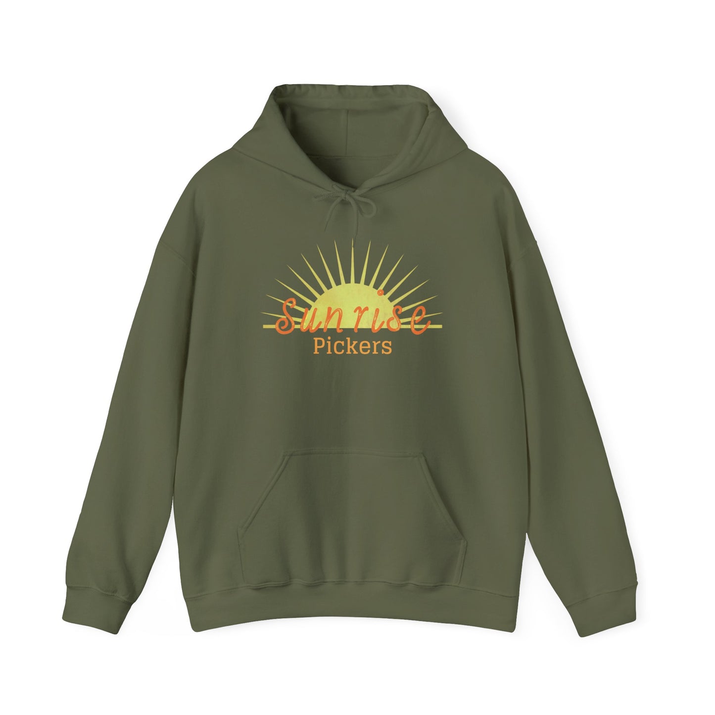 Sunrise Pickers Vintage Unisex Hooded Sweatshirt