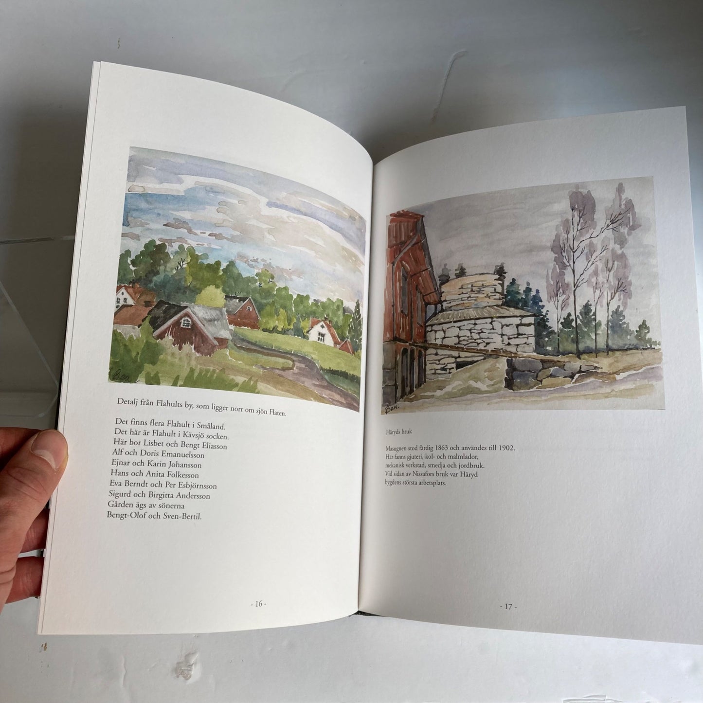 Vintage Gnosjo i Blickfanget SWEDISH BOOK Hardcover