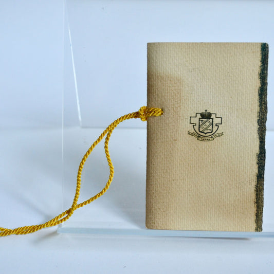 Vintage 1928 Kappa Gamma Phi Elk's Club Milwaukee Wisconsin Dance Card