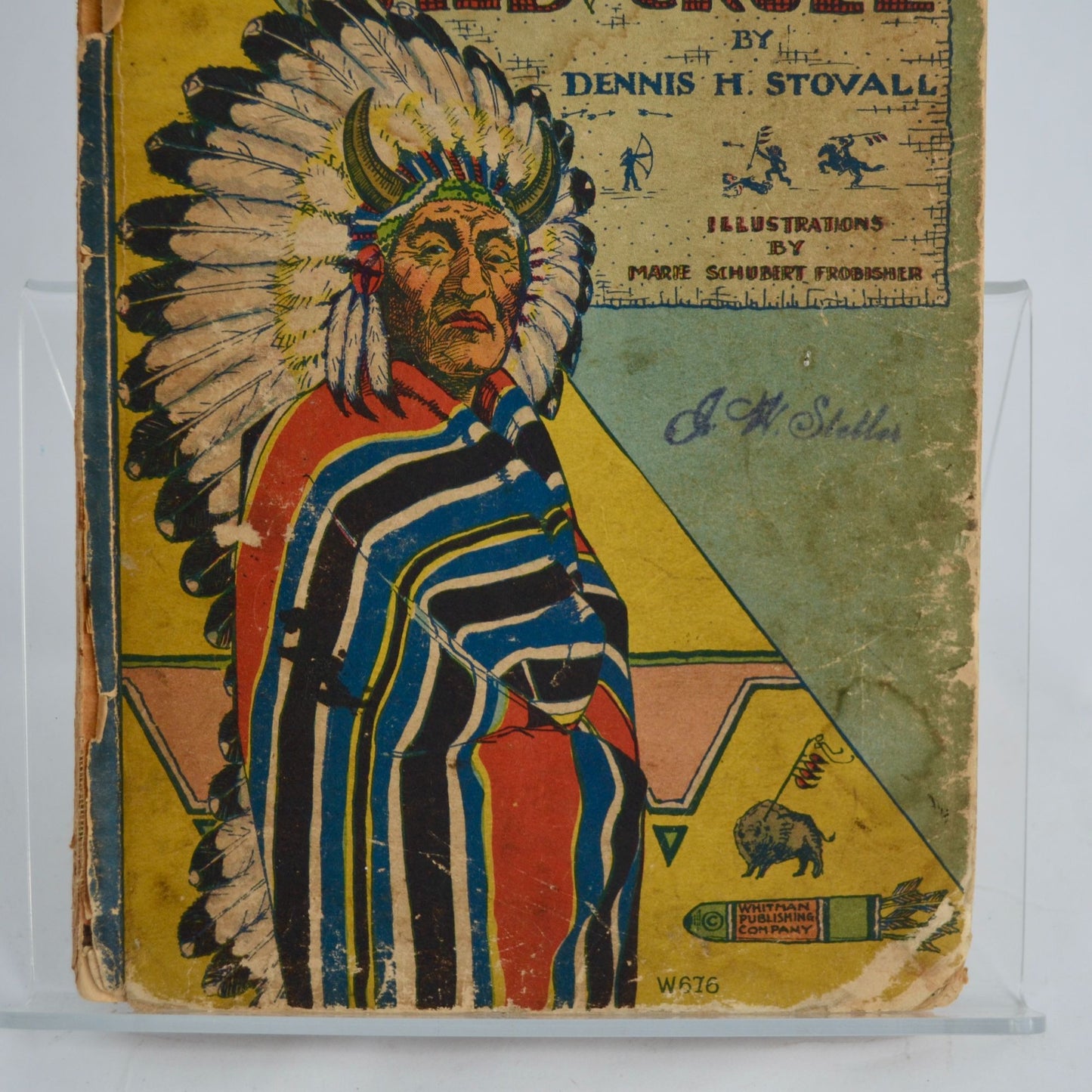 1929 Indians Wild and Cruel Vintage Book Dennis Stovall