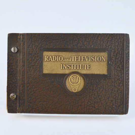 Radio and Television Institute Service Manual Bremer-Tully Receivers Book Vintage 1930