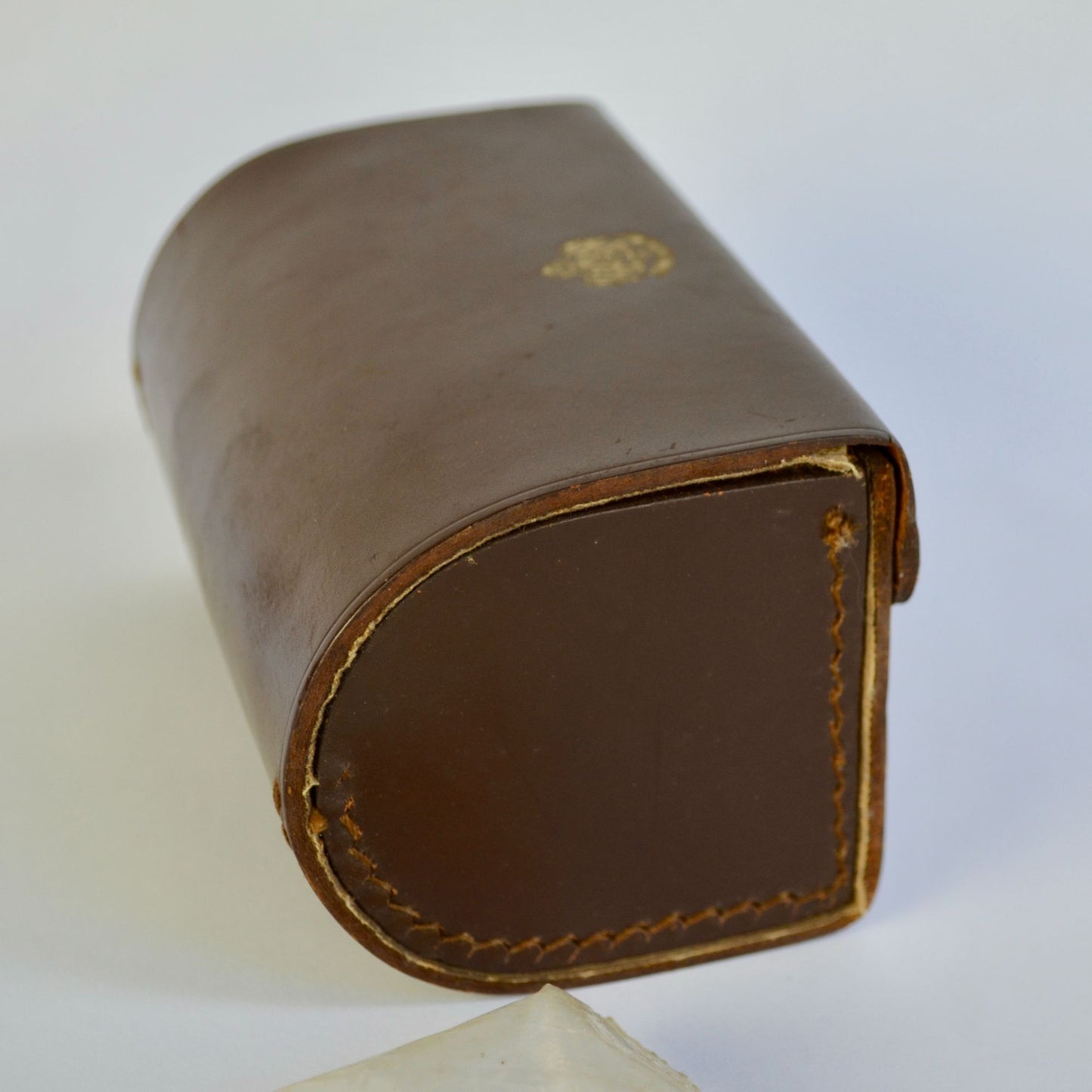 Vintage Abu Garcia Ambassadeur Reel Case Brown Leather w/ Accessories
