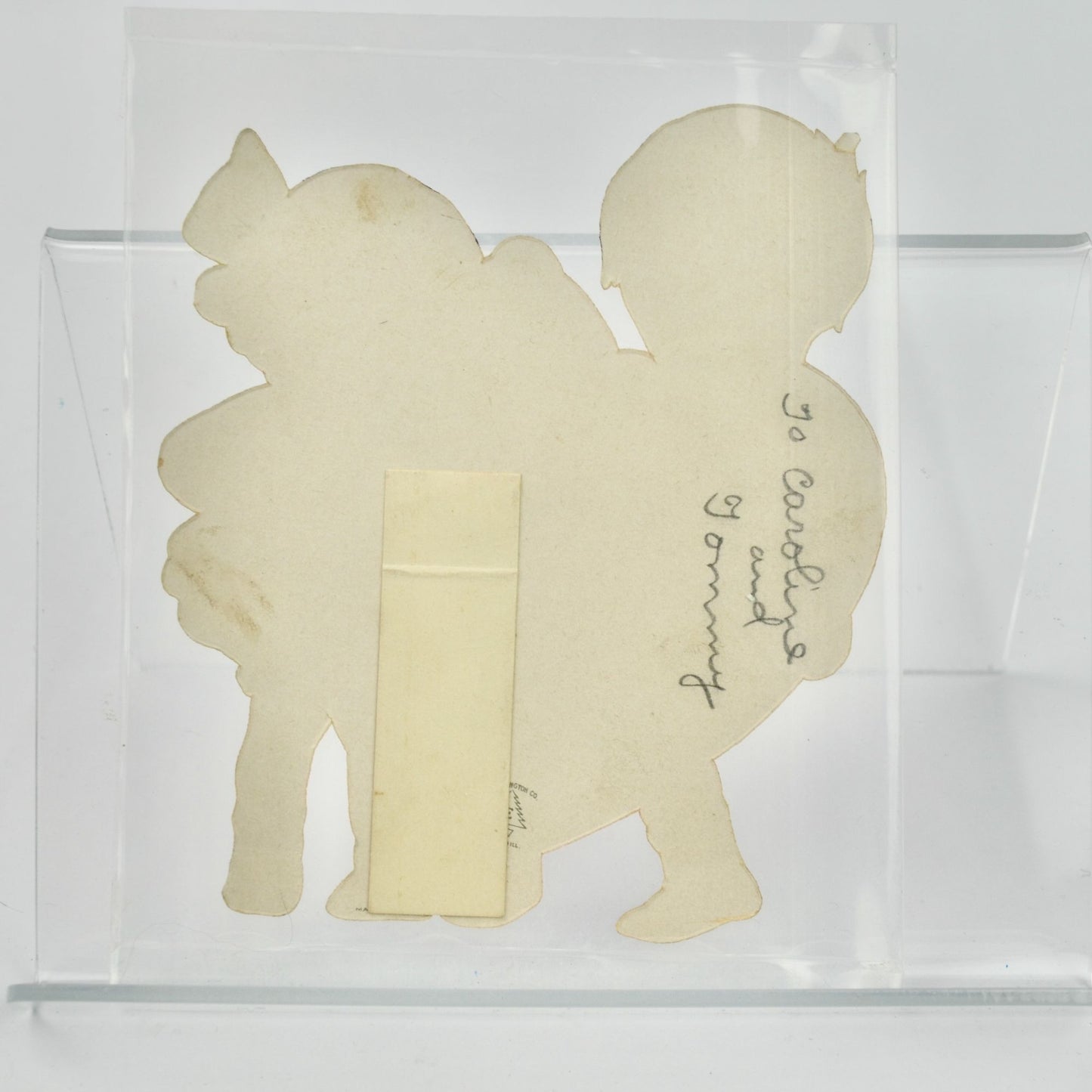 Vintage Valentine's Day Card Don't Be Surprised Here's Your