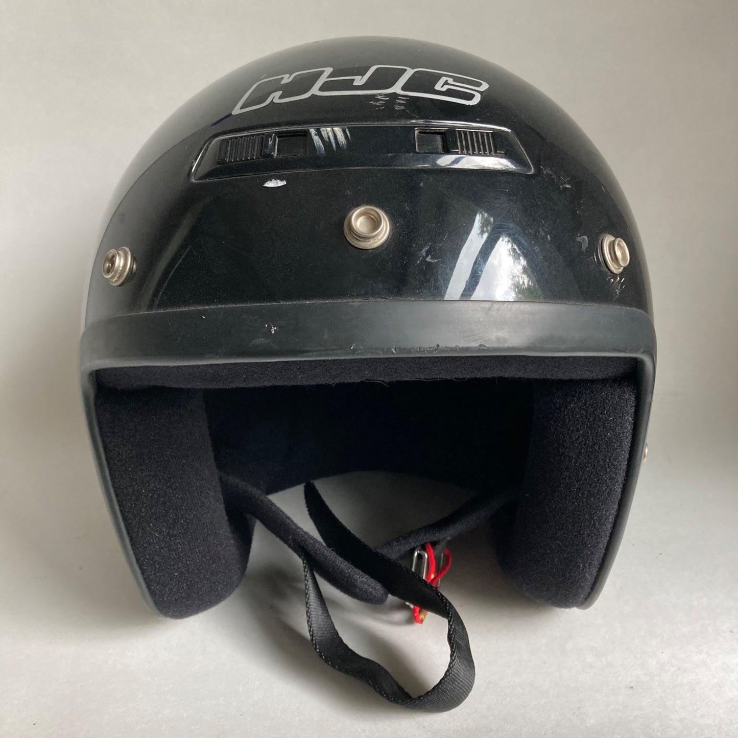 HJC CL-5 Motorcycle Helmet Black DOT Size LARGE