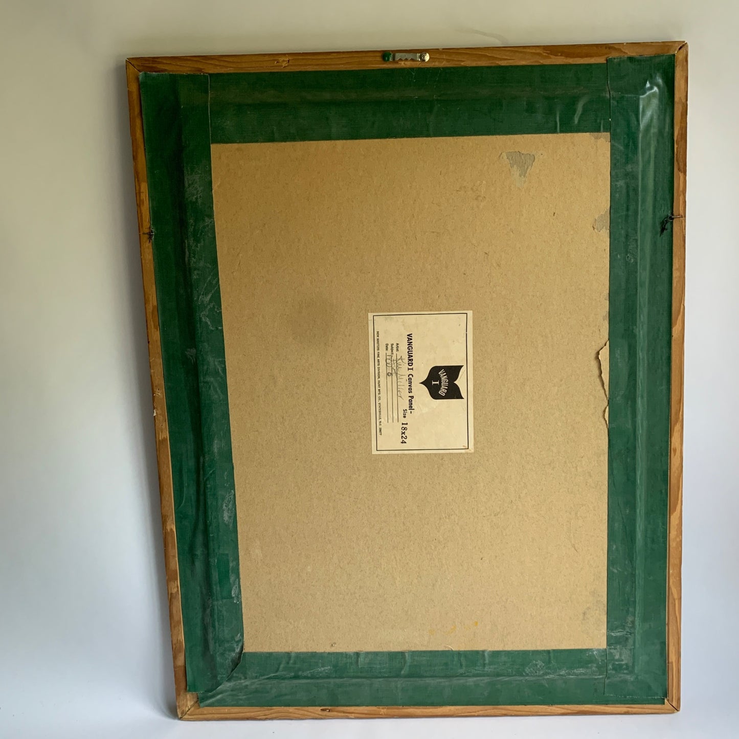 Vintage 1960s 1970s Large Big Eyed Eyes Girl Pigtails Painting Original Signed