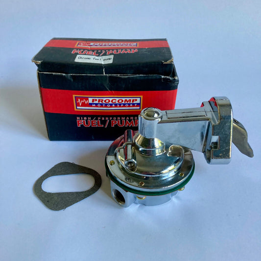 ProComp Motorsports High Performance Fuel Pump Chrome NEW