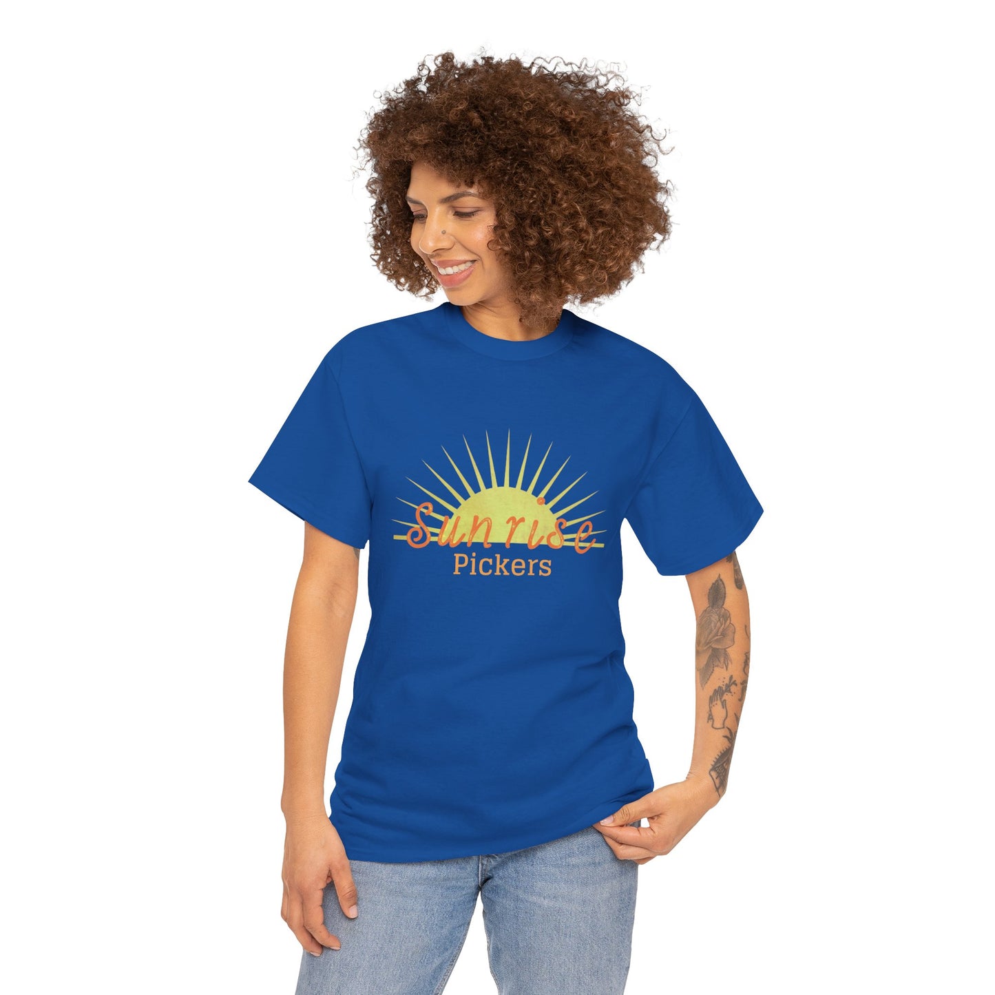 Sunrise Pickers Vintage Unisex Heavy Cotton Tee